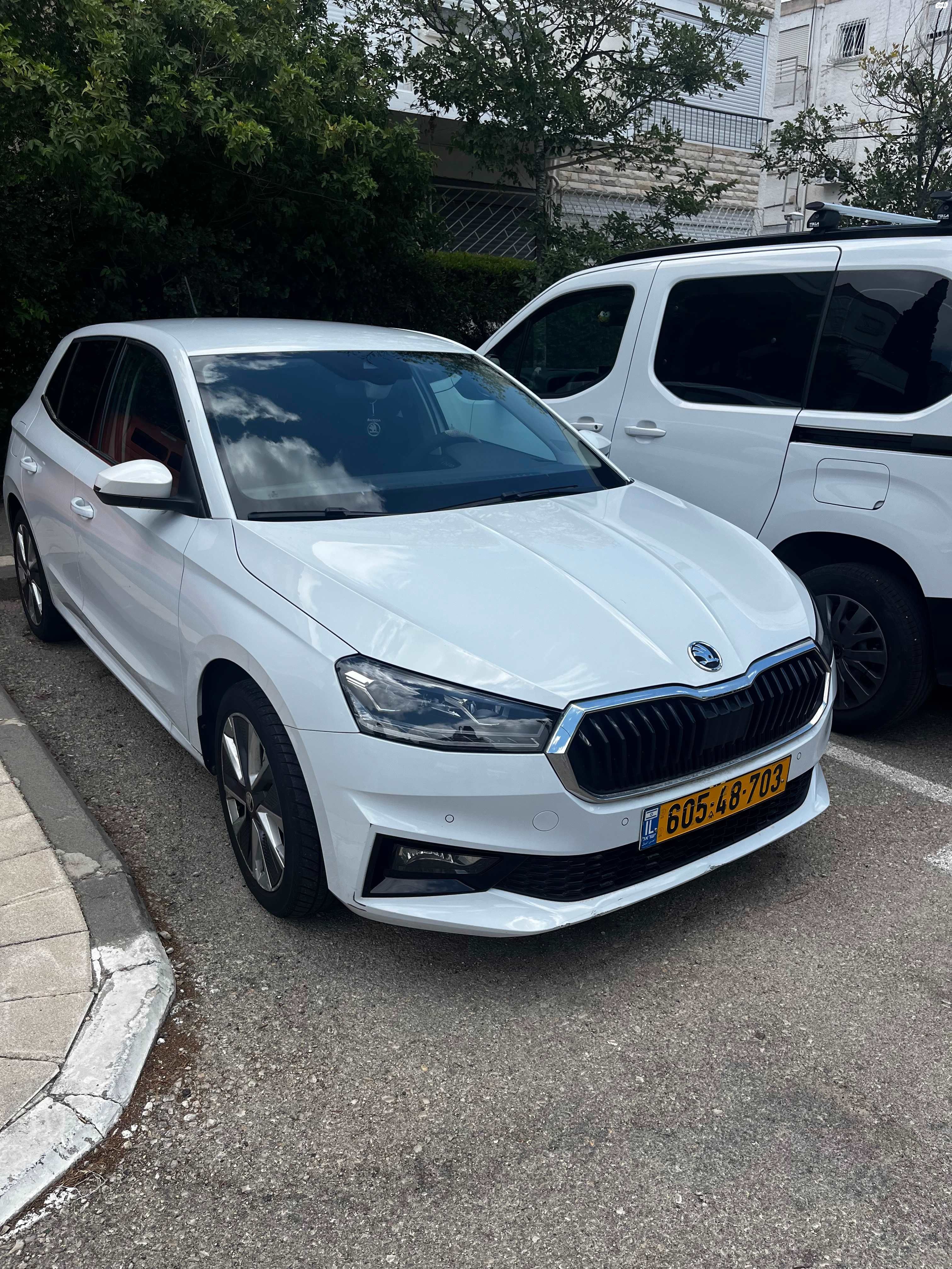 מודעת רכב סקודה פאביה
