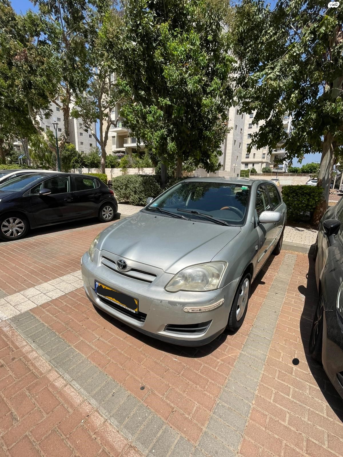 מודעת רכב טויוטה קורולה