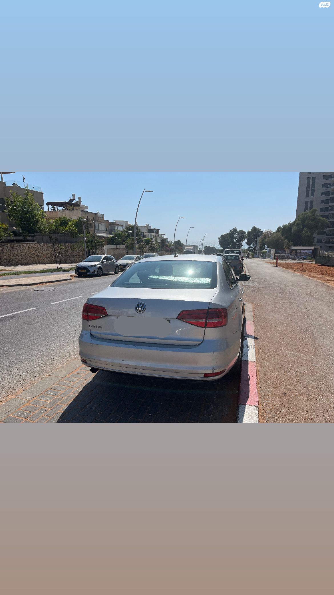 מודעת רכב פולקסווגן ג'טה 