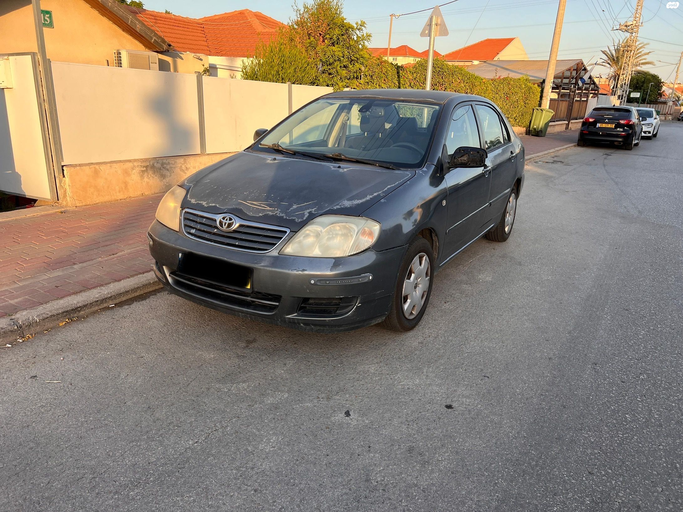 מודעת רכב טויוטה קורולה