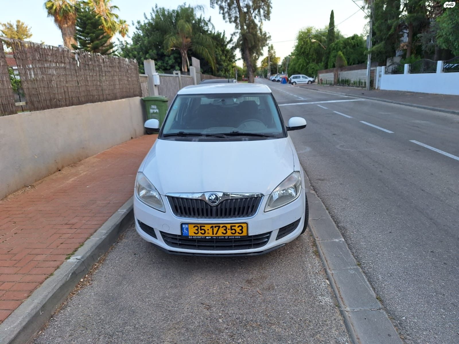 מודעת רכב סקודה פאביה