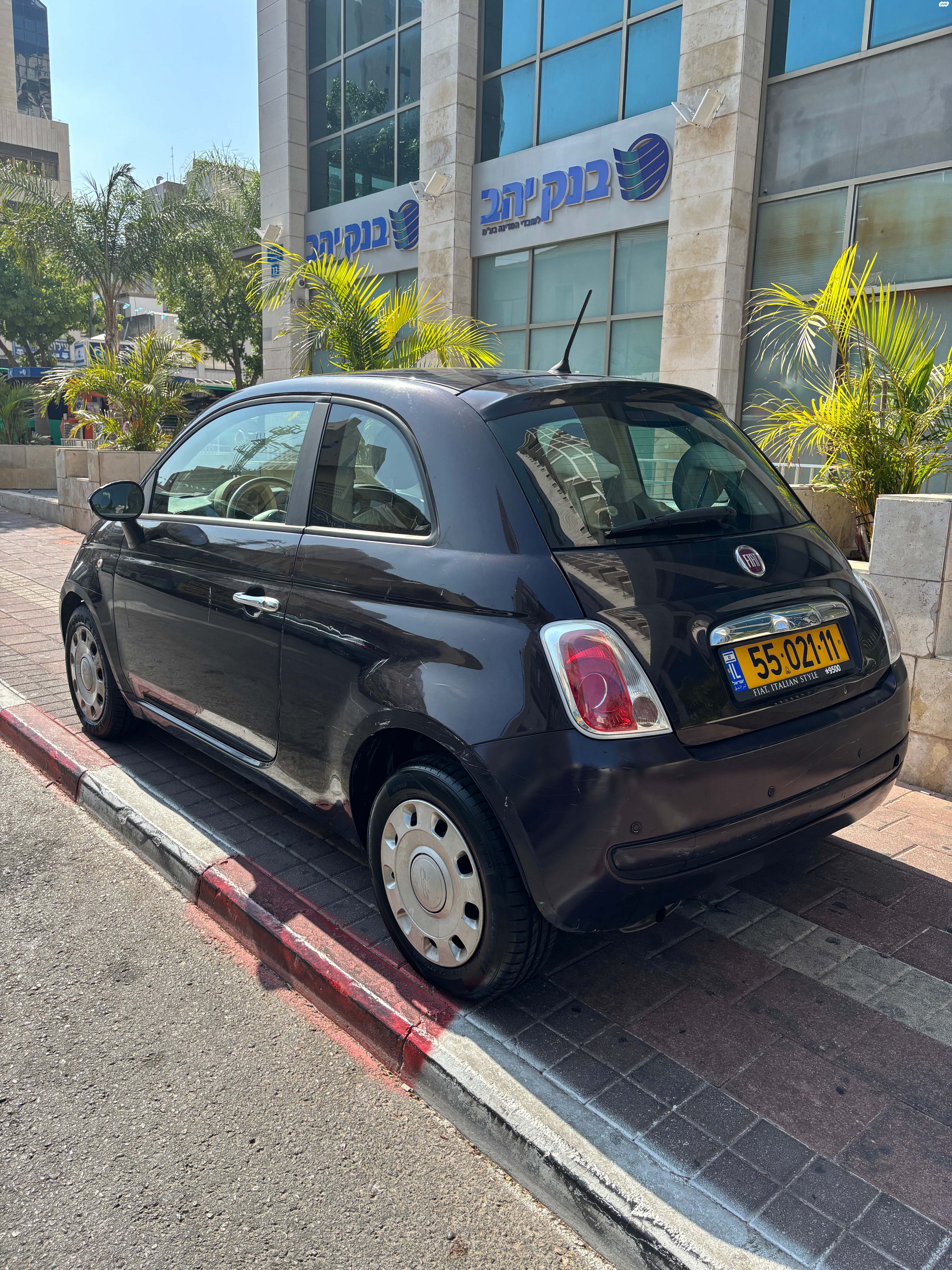 מודעת רכב פיאט 500