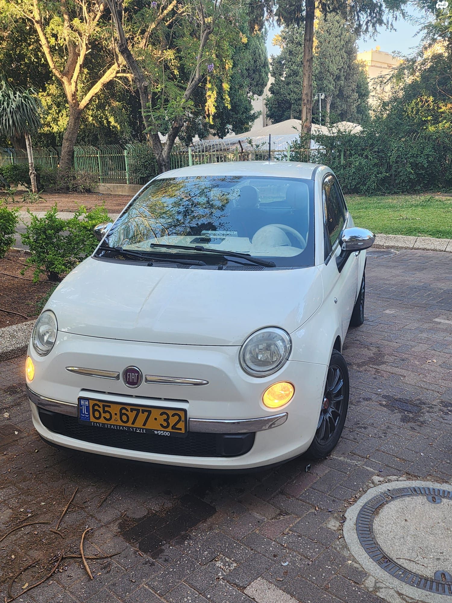 מודעת רכב פיאט 500