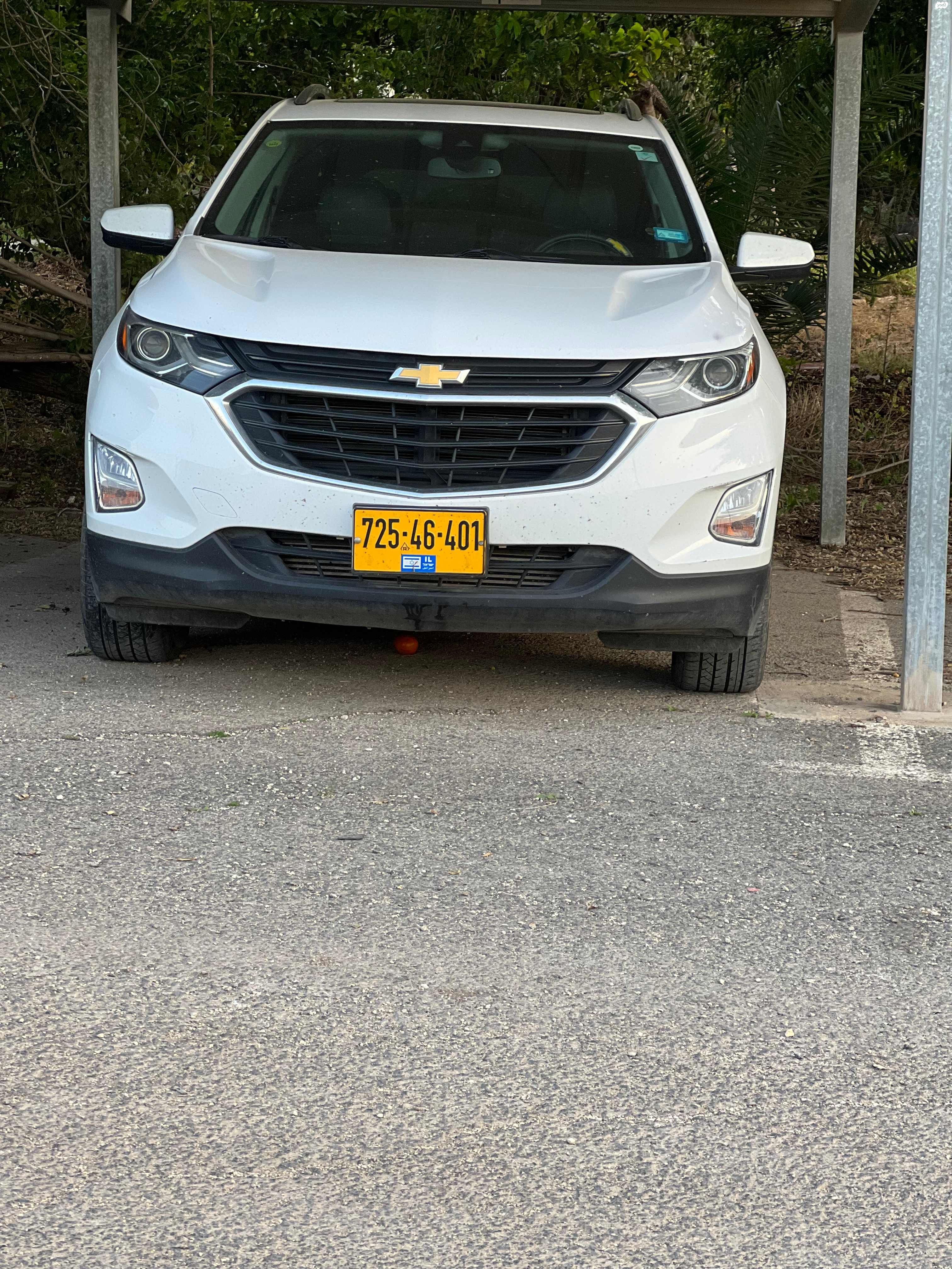 מודעת רכב שברולט אקווינוקס 