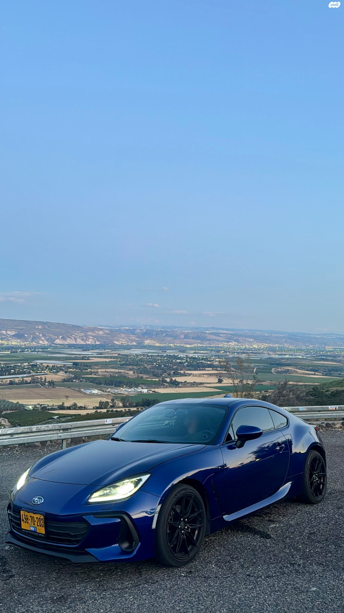 מודעת רכב סובארו BRZ