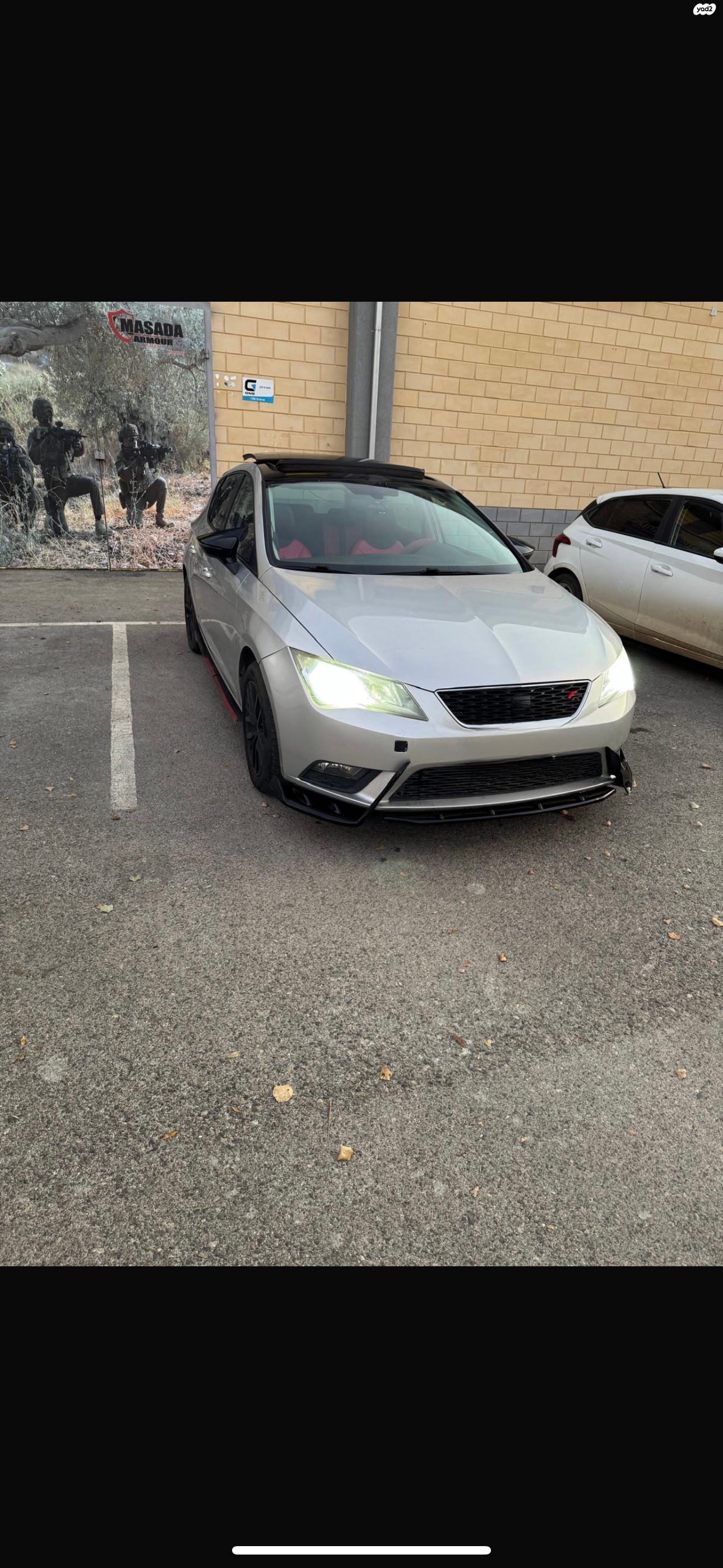 מודעת רכב סיאט לאון