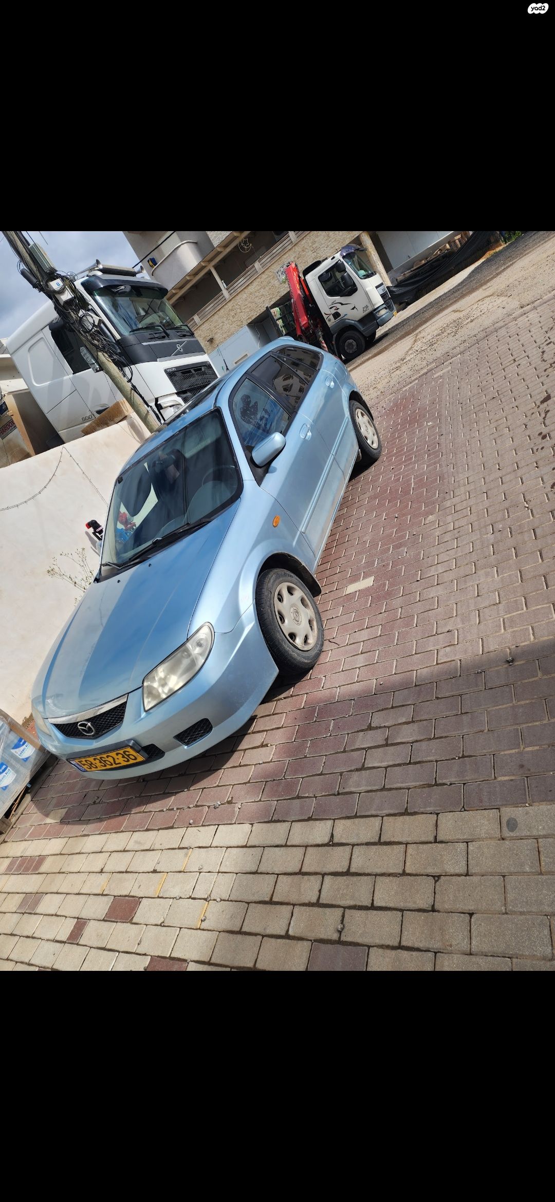מודעת רכב מאזדה 323