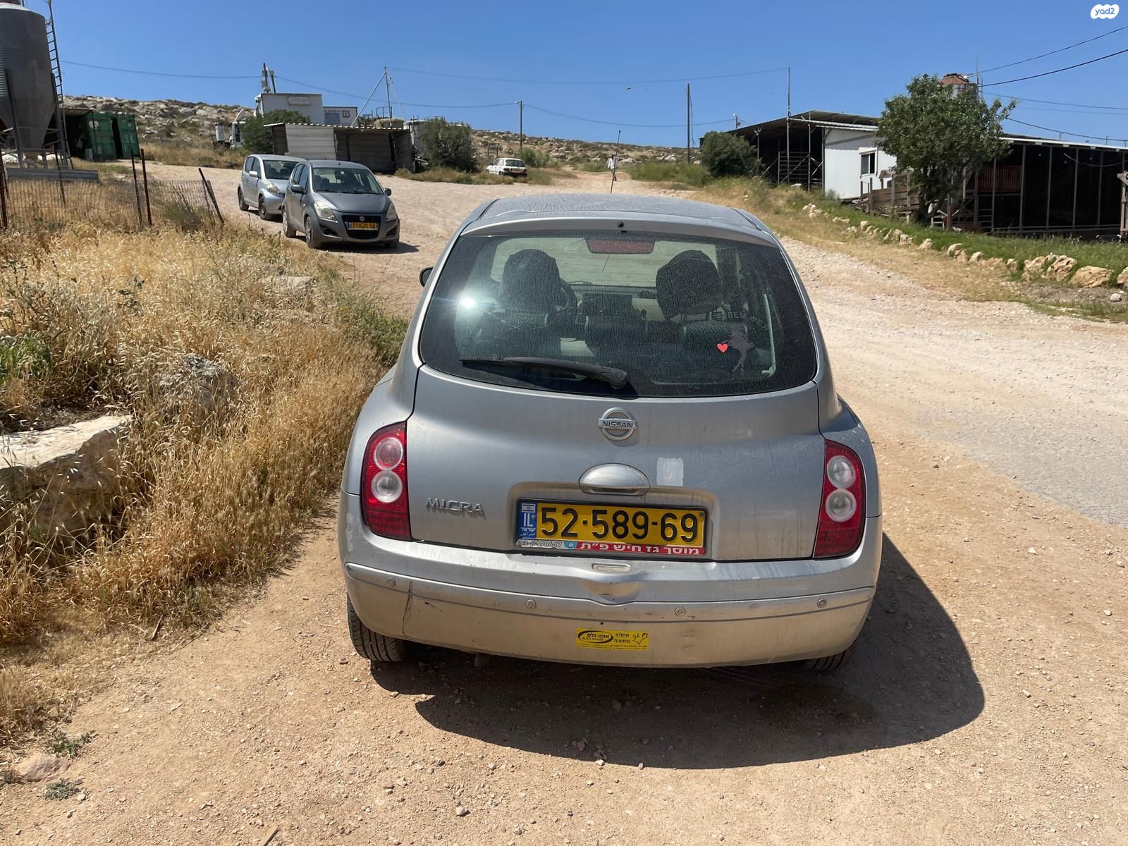 מודעת רכב ניסאן מיקרה