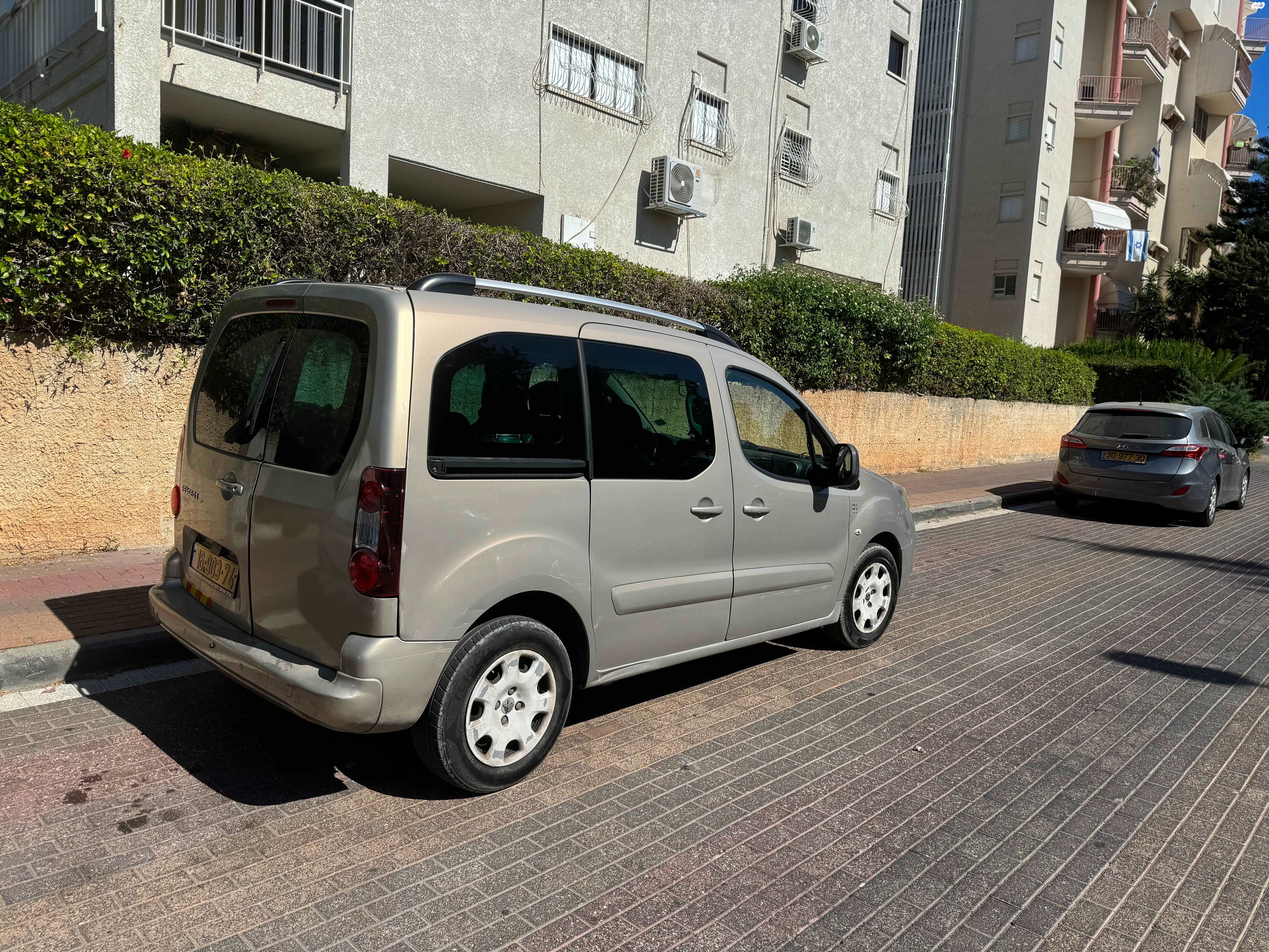 מודעת רכב פיג'ו פרטנר