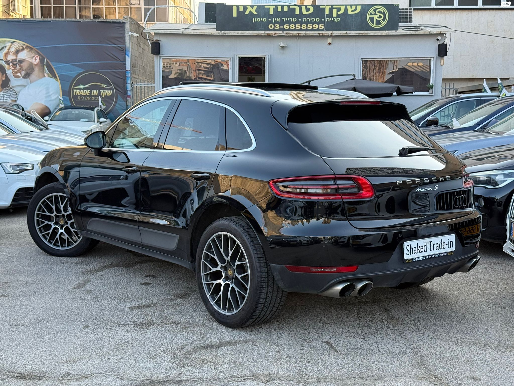 מודעת רכב פורשה מקאן 2