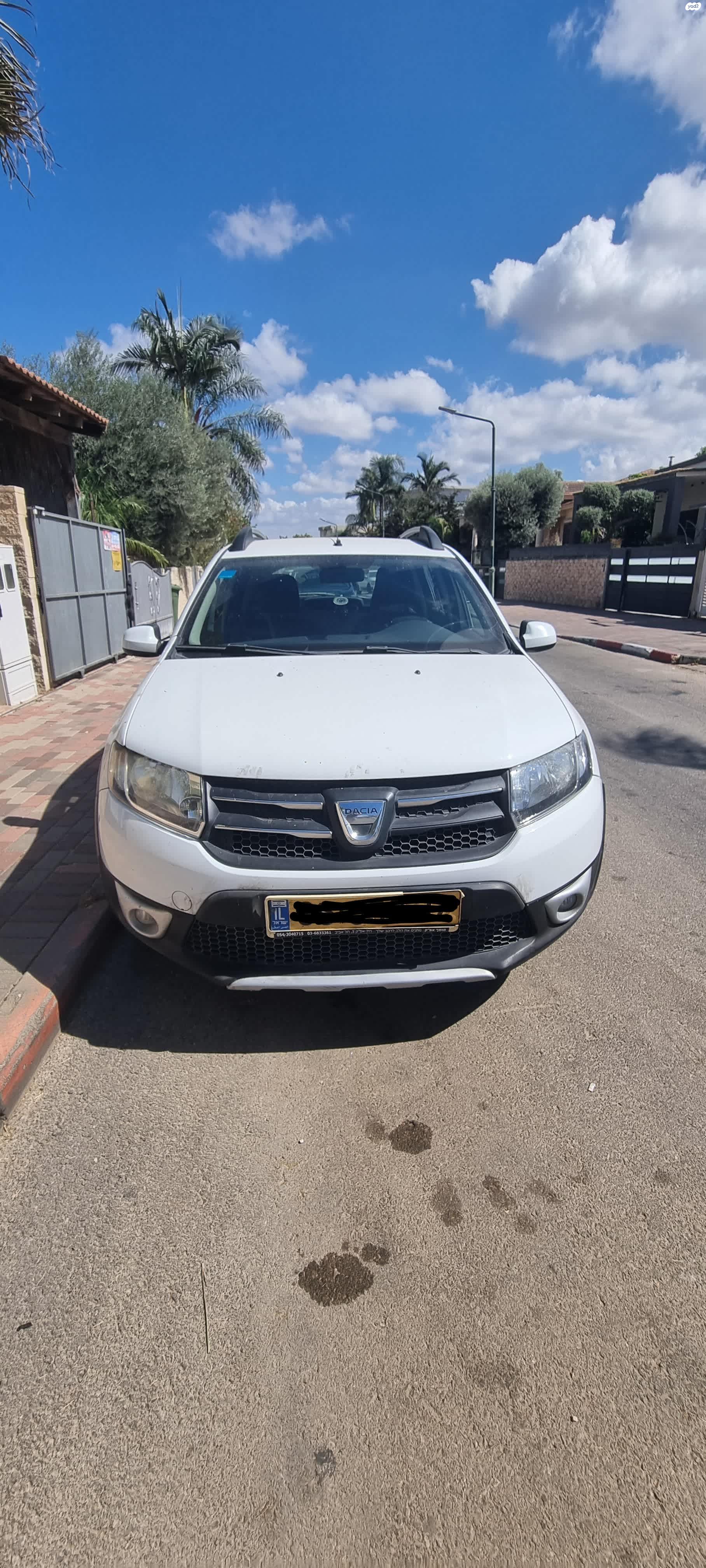 מודעת רכב דאצ'יה סנדרו
