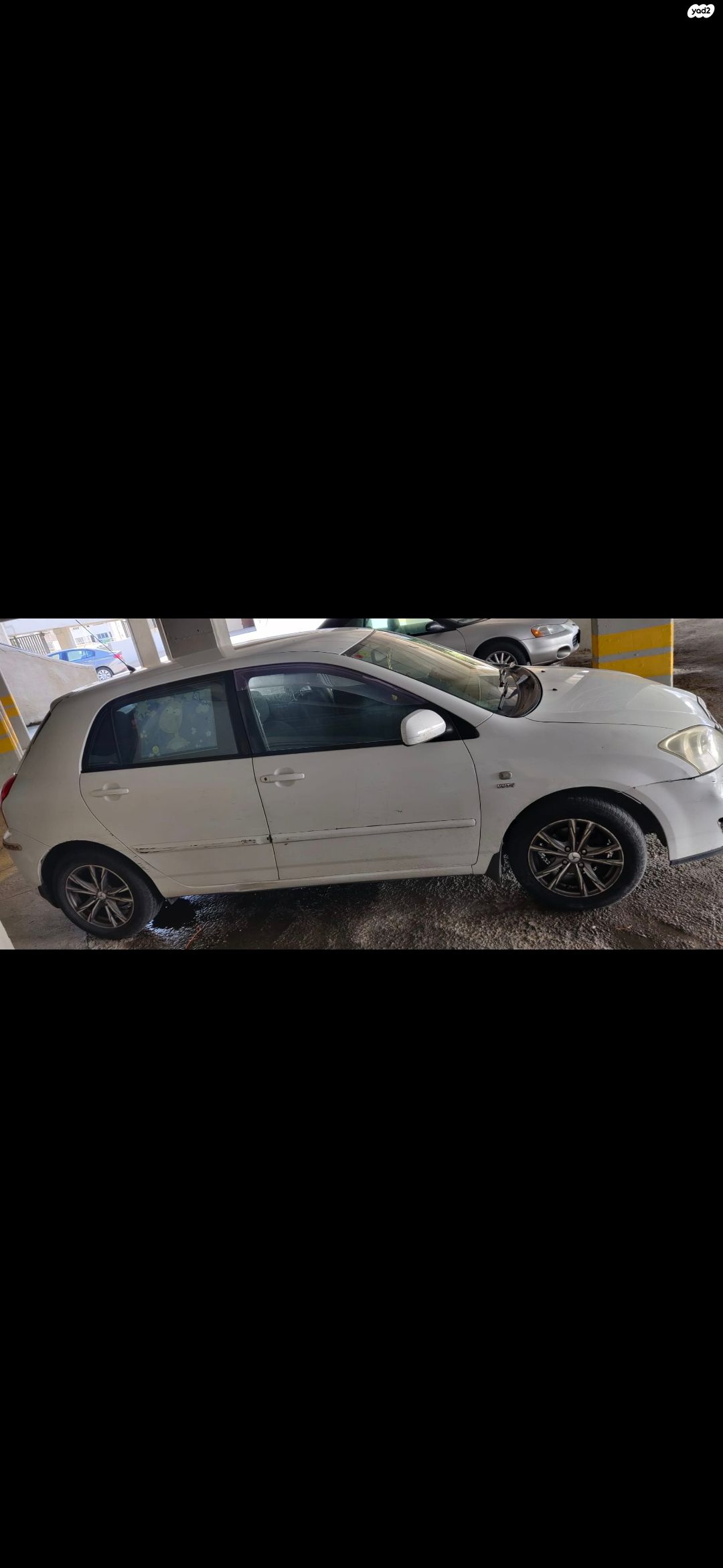 מודעת רכב טויוטה קורולה