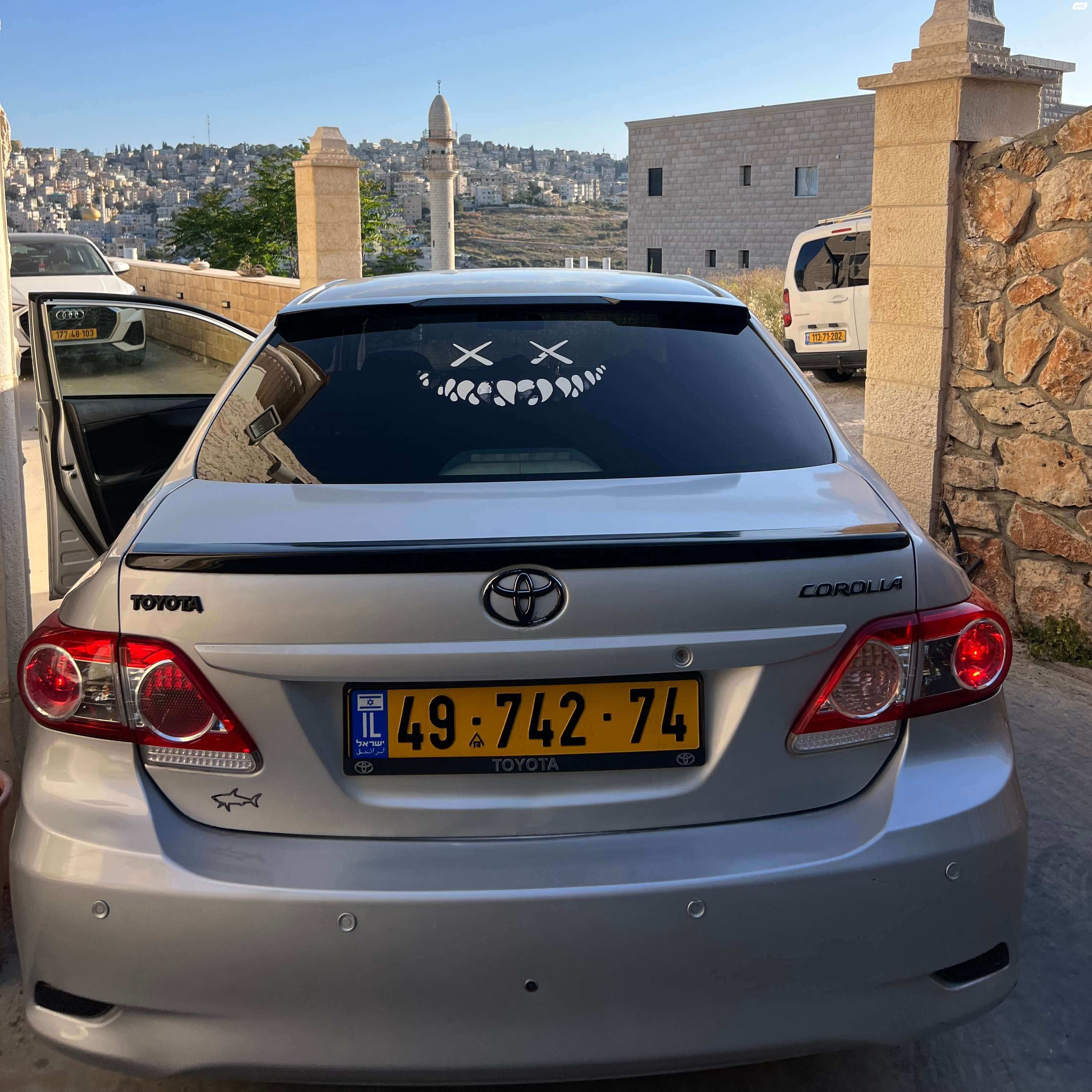 מודעת רכב טויוטה קורולה