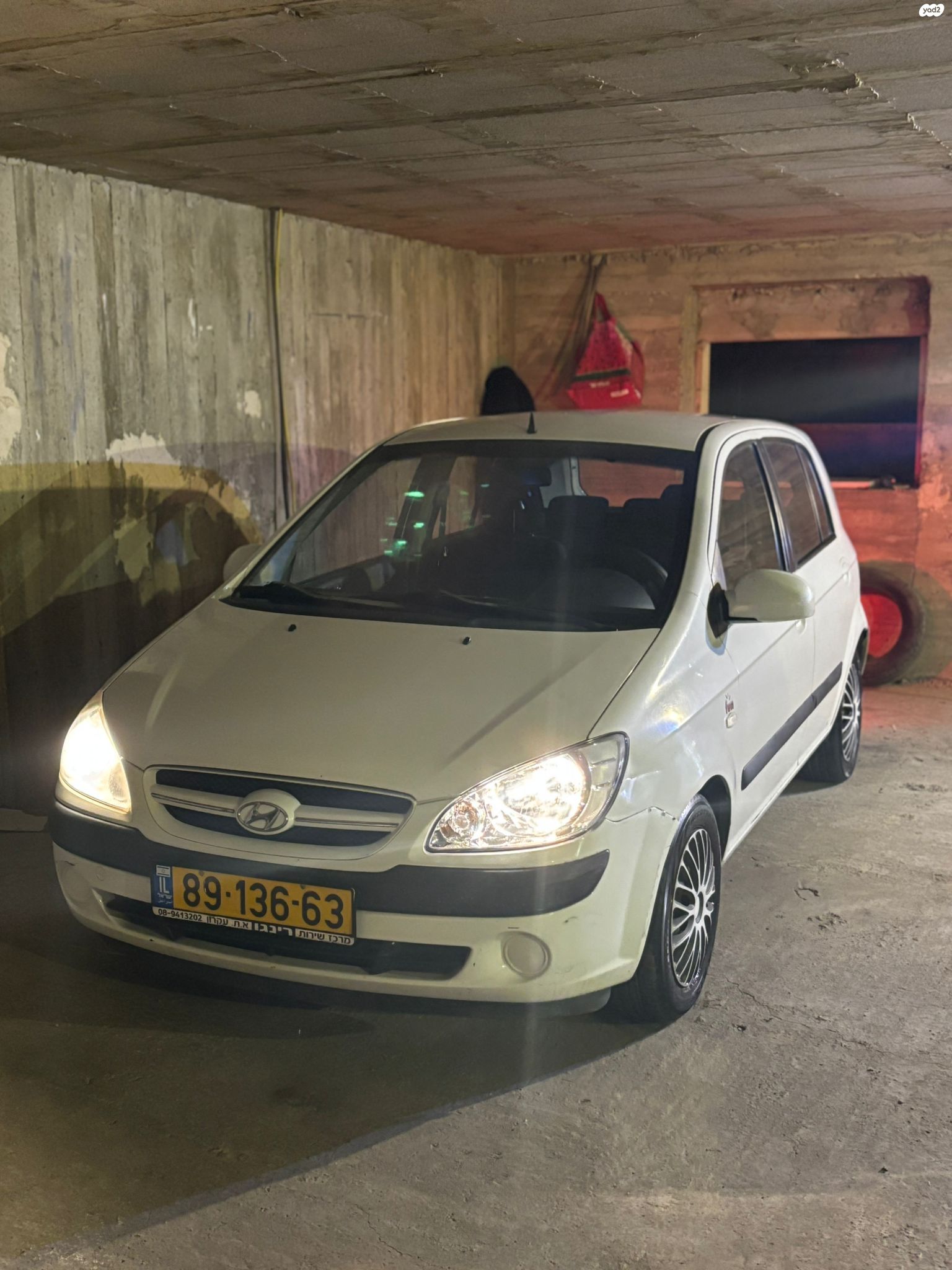 מודעת רכב יונדאי גטס