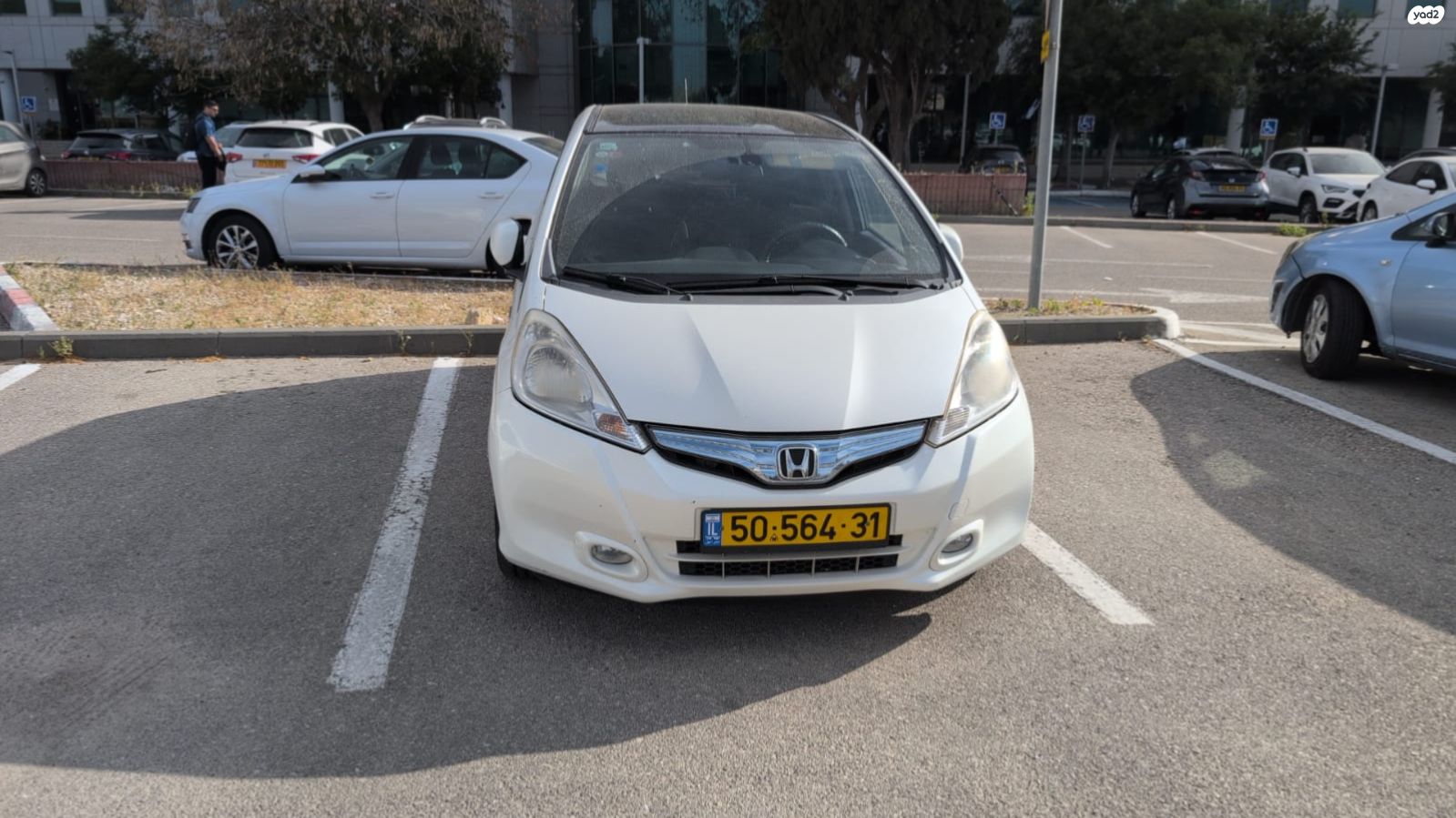 מודעת רכב הונדה ג'אז
