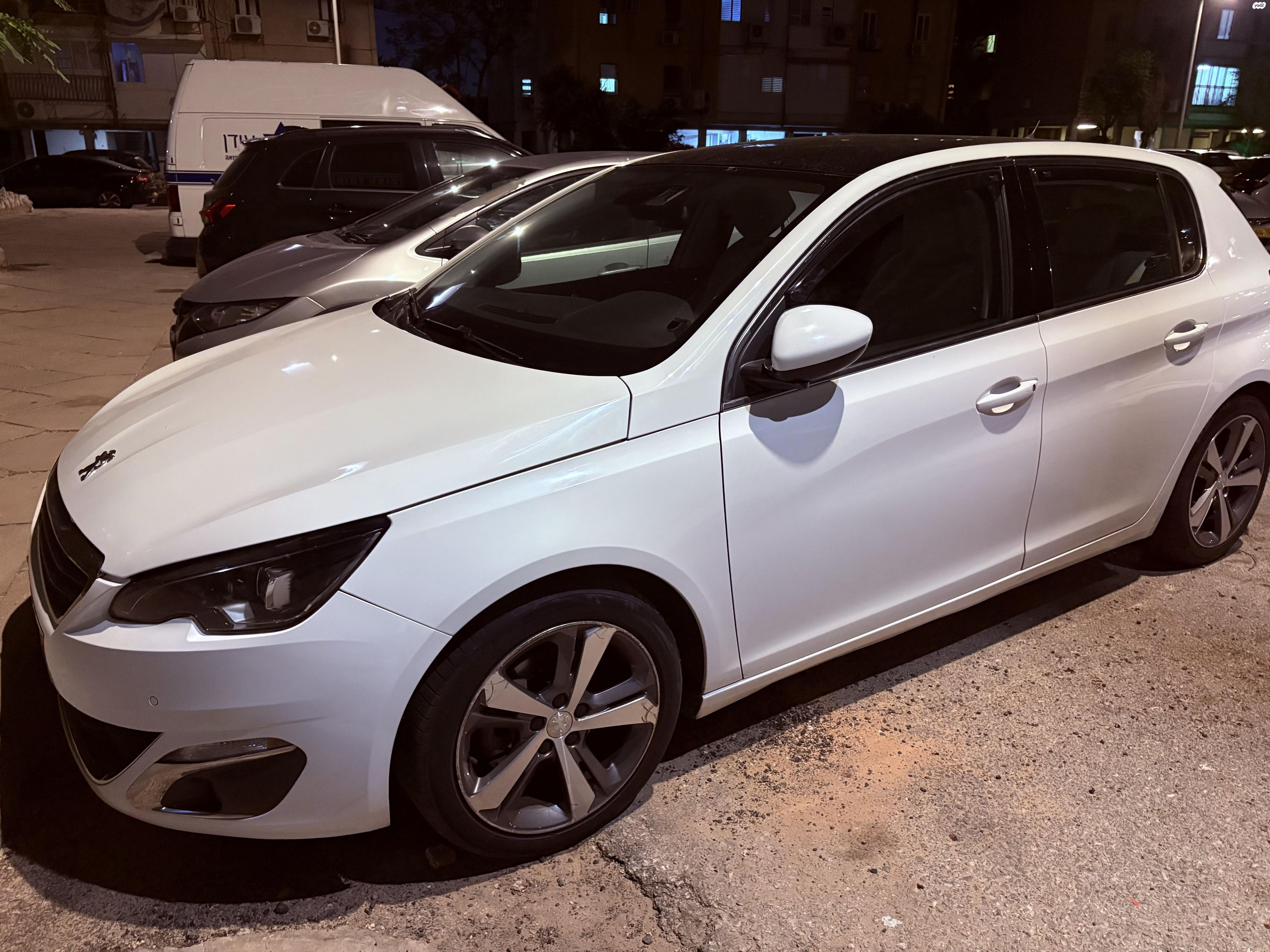 מודעת רכב פיג'ו 308