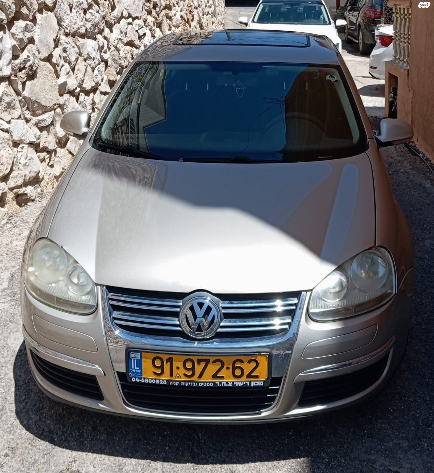 מודעת רכב פולקסווגן ג'טה 