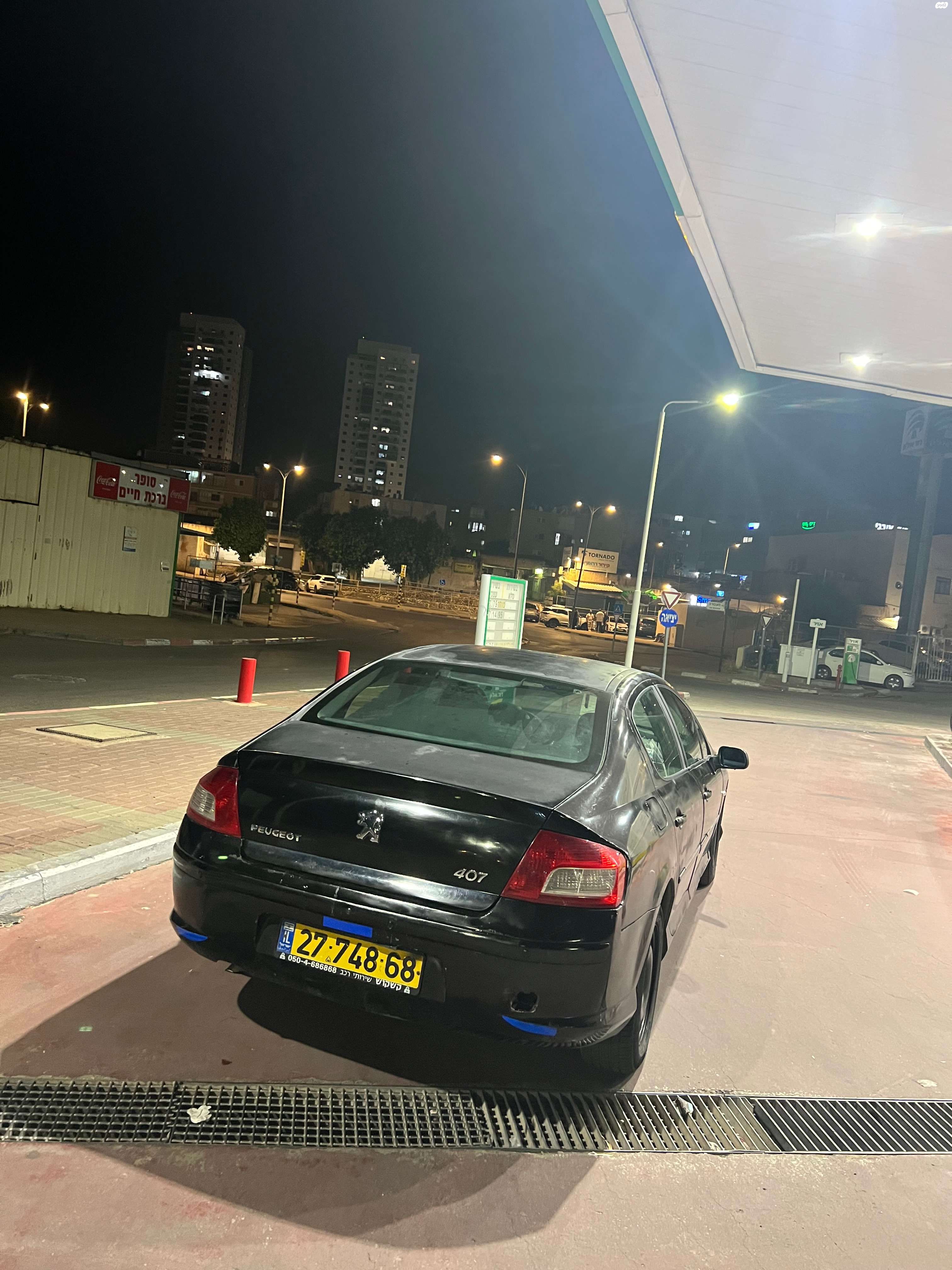 מודעת רכב פיג'ו 407