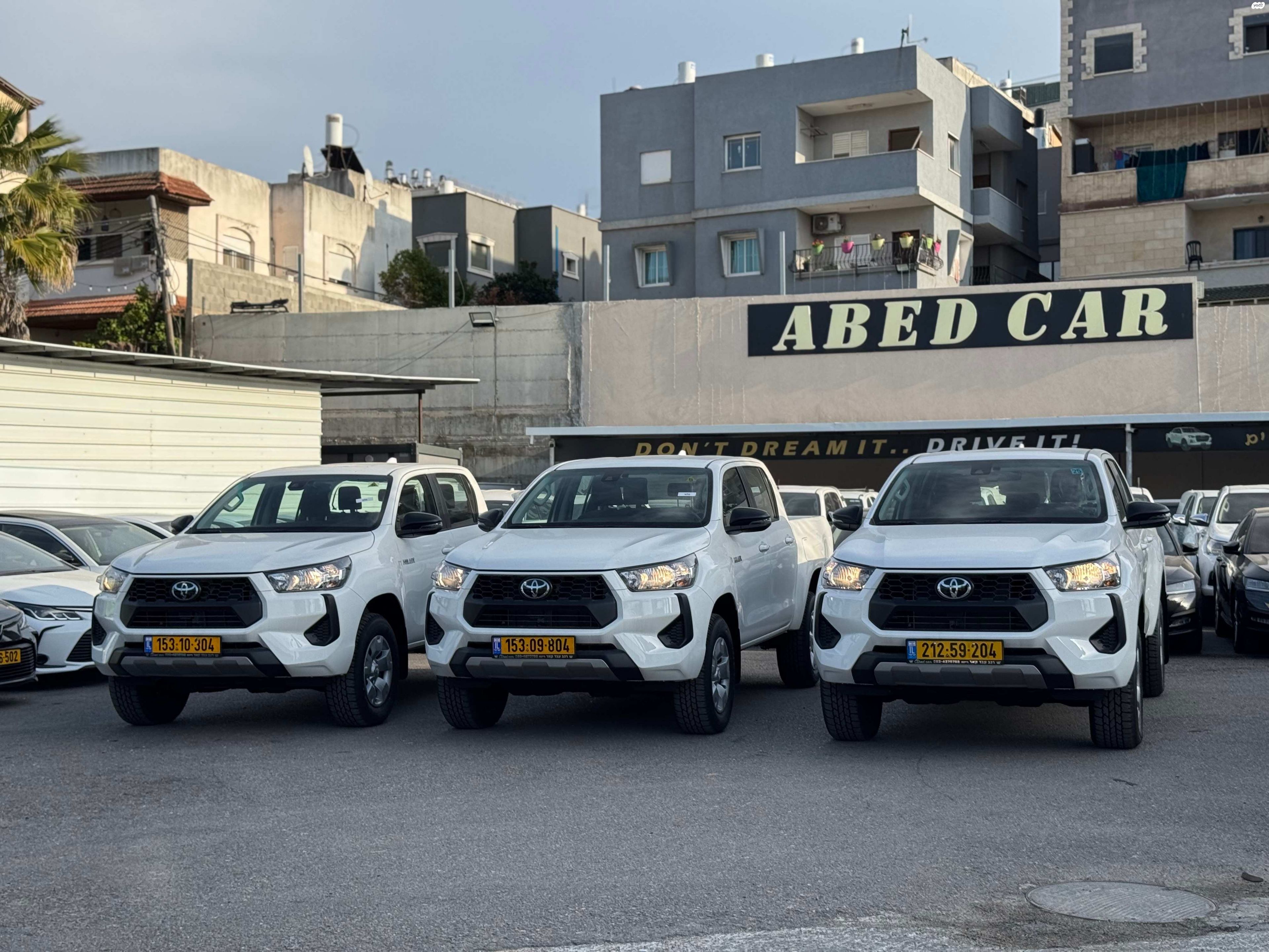 מודעת רכב טויוטה היילקס
