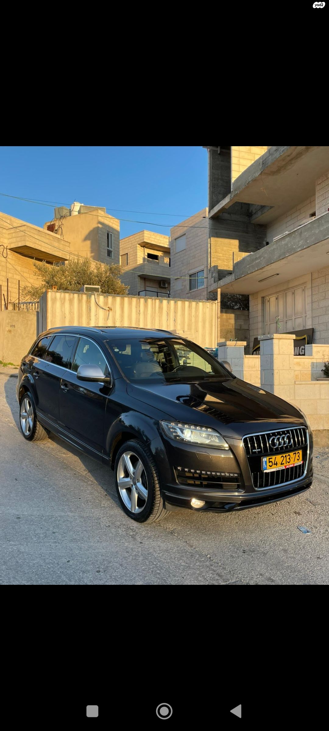 מודעת רכב אאודי Q7
