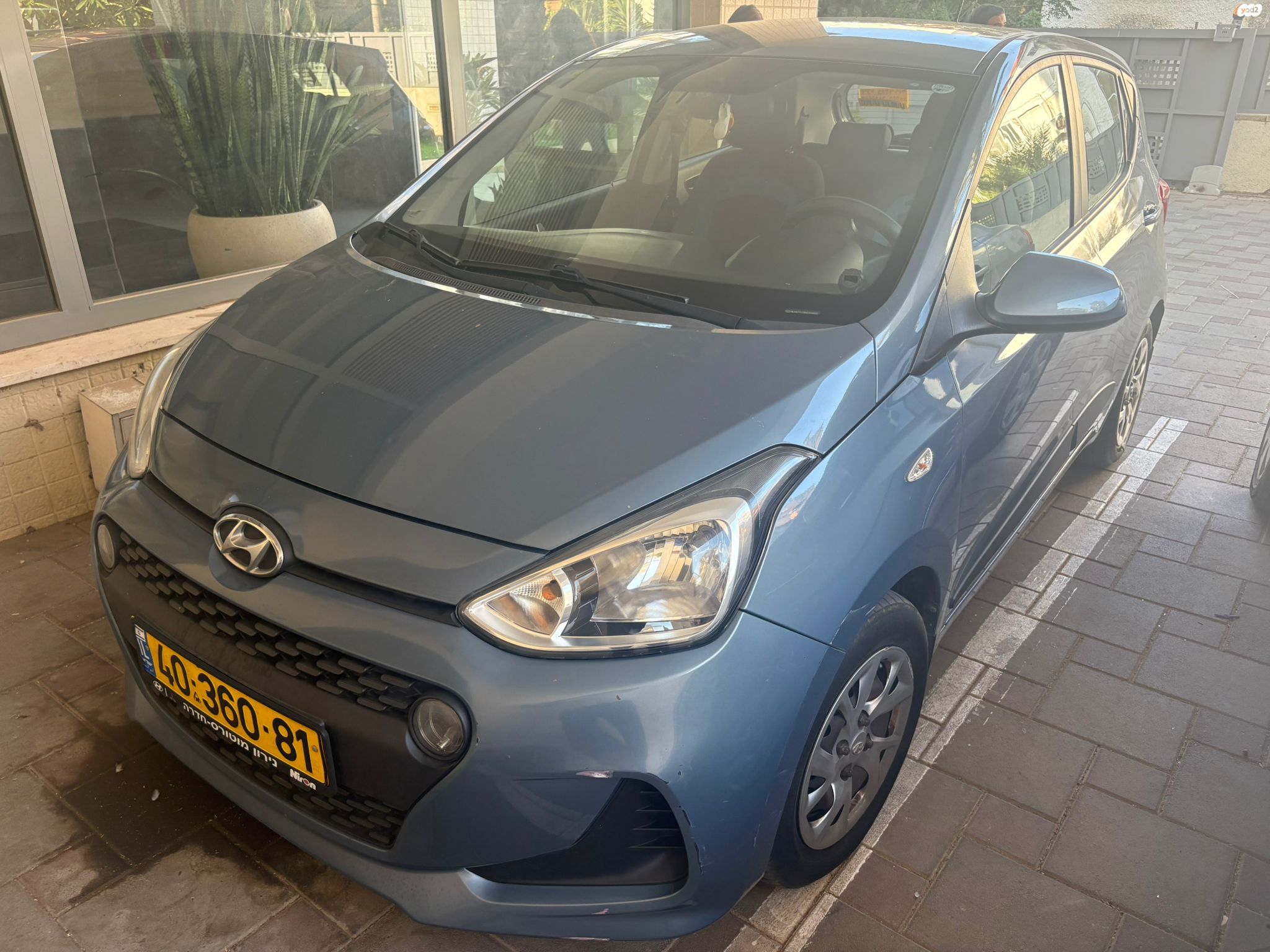 מודעת רכב יונדאי i10