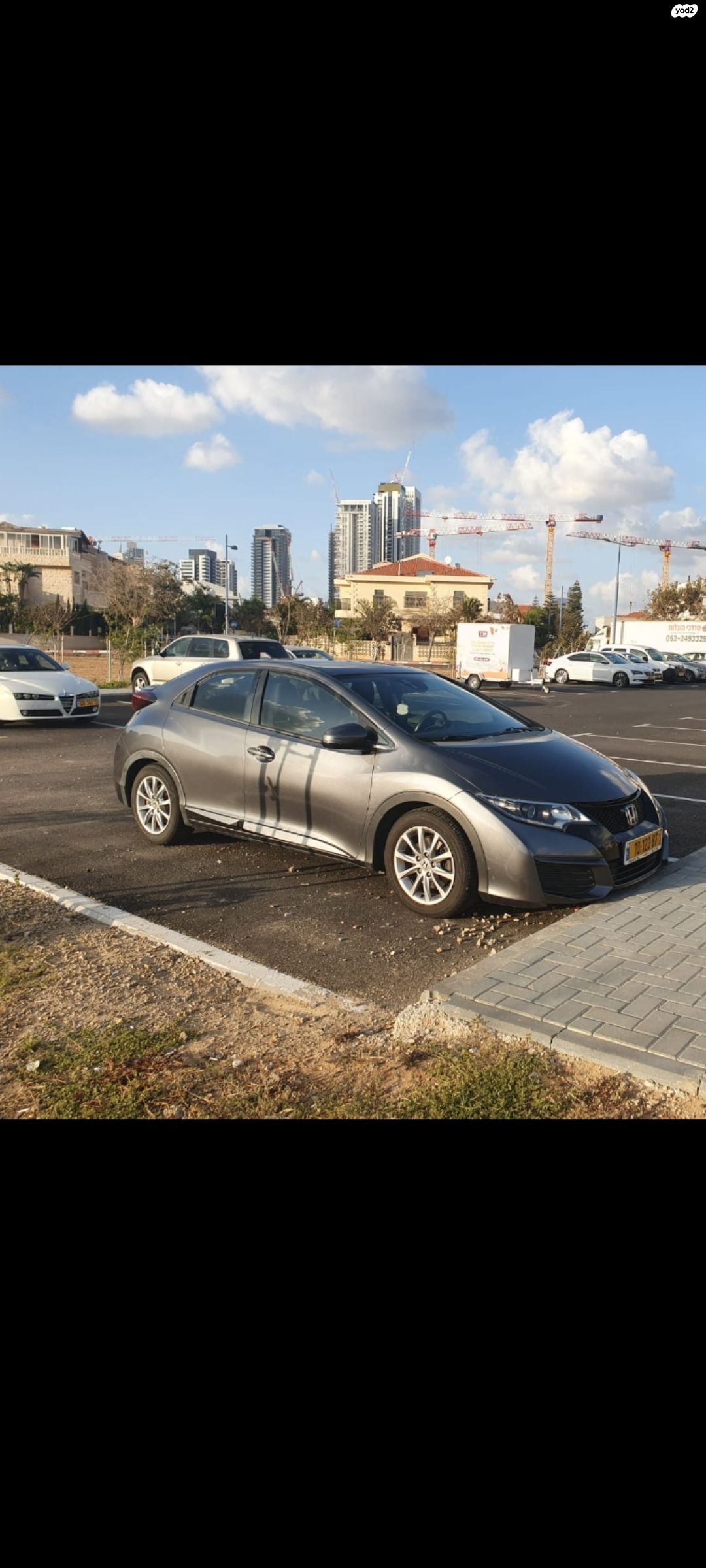 מודעת רכב הונדה סיוויק