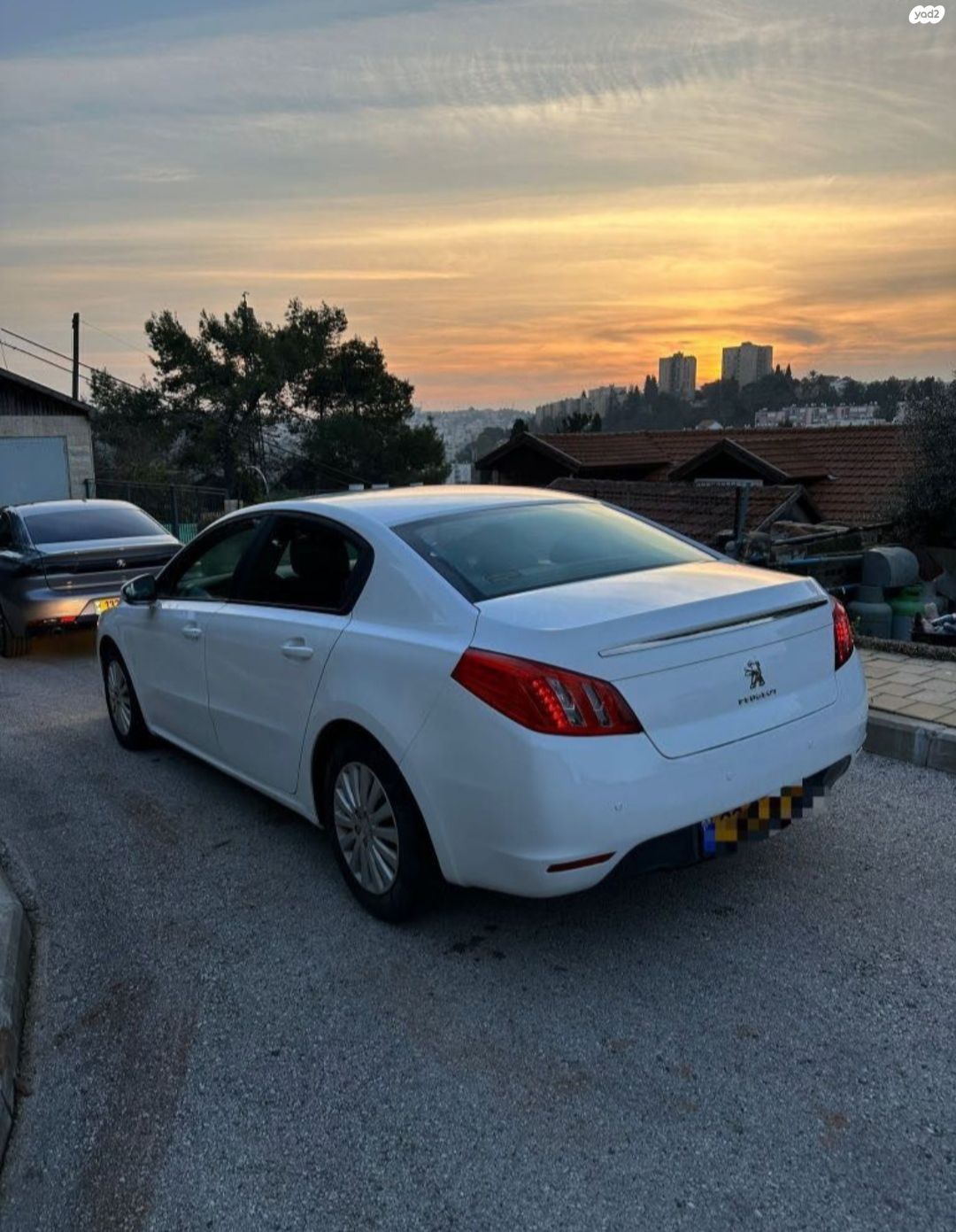 מודעת רכב פיג'ו 508
