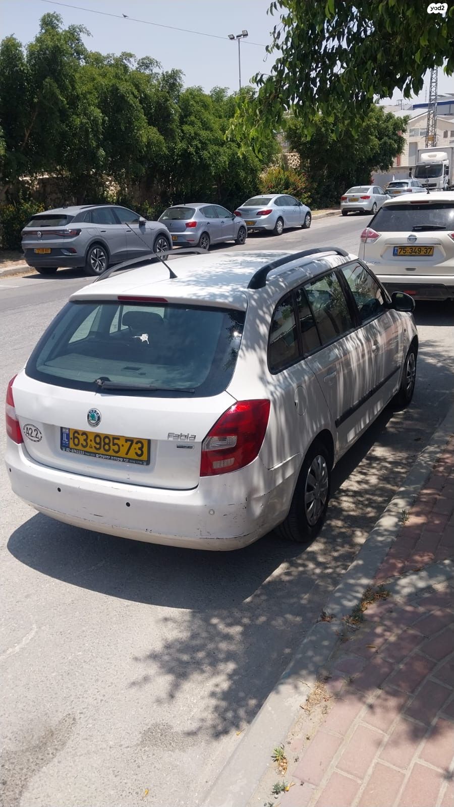 מודעת רכב סקודה פאביה