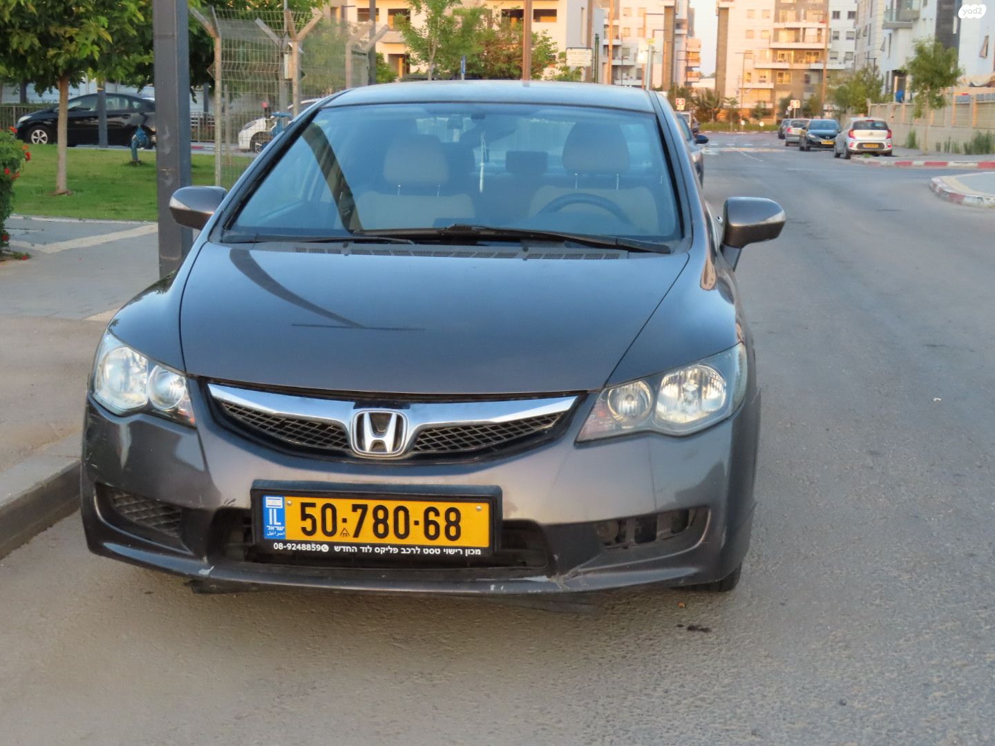 מודעת רכב הונדה סיוויק
