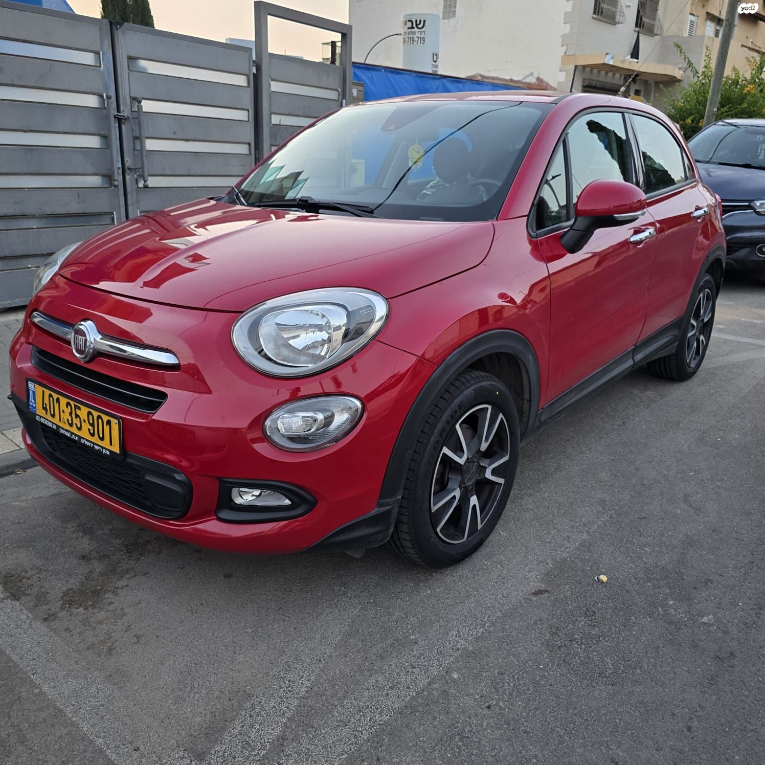 מודעת רכב פיאט 500X
