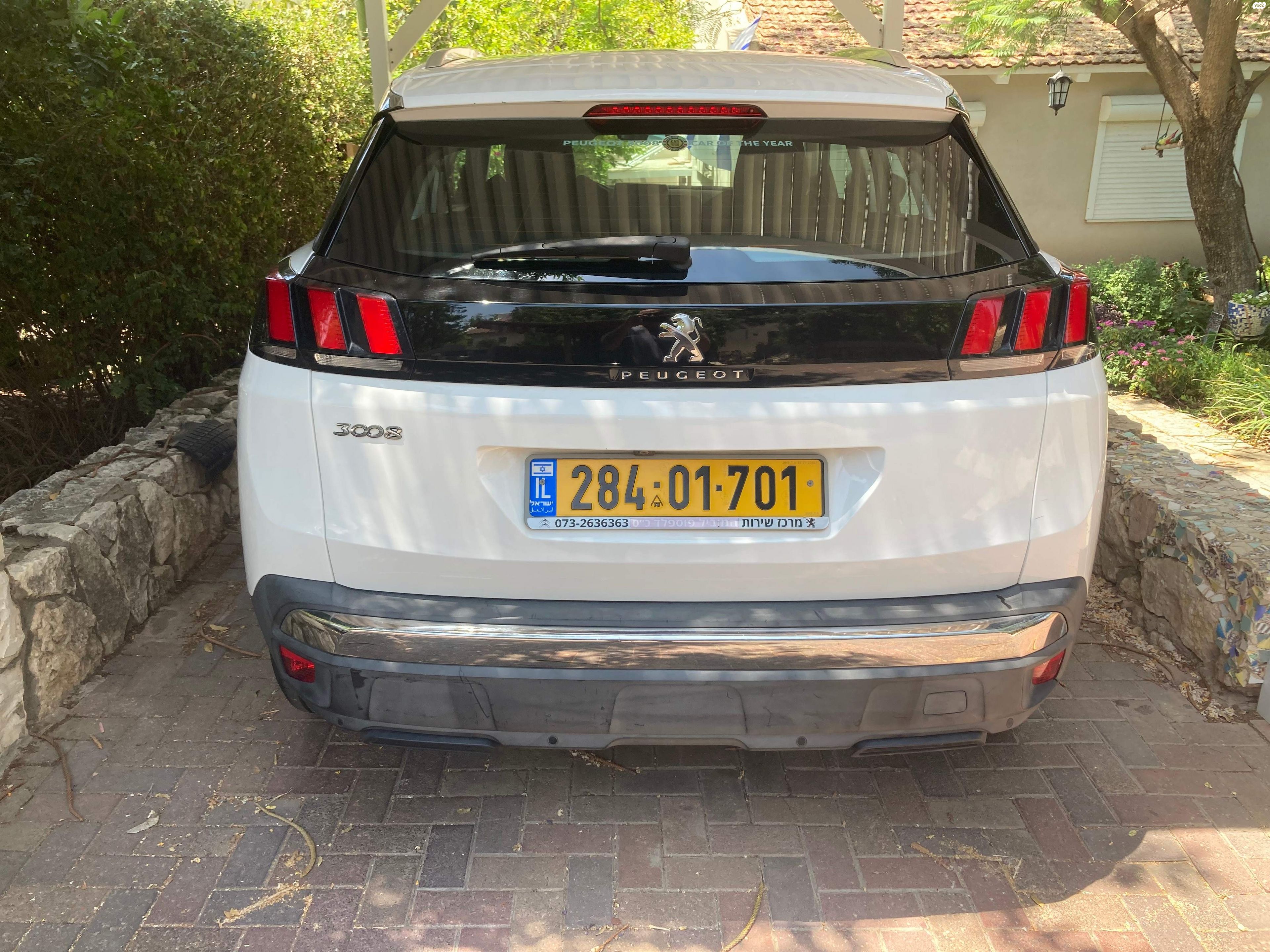 מודעת רכב פיג'ו 3008