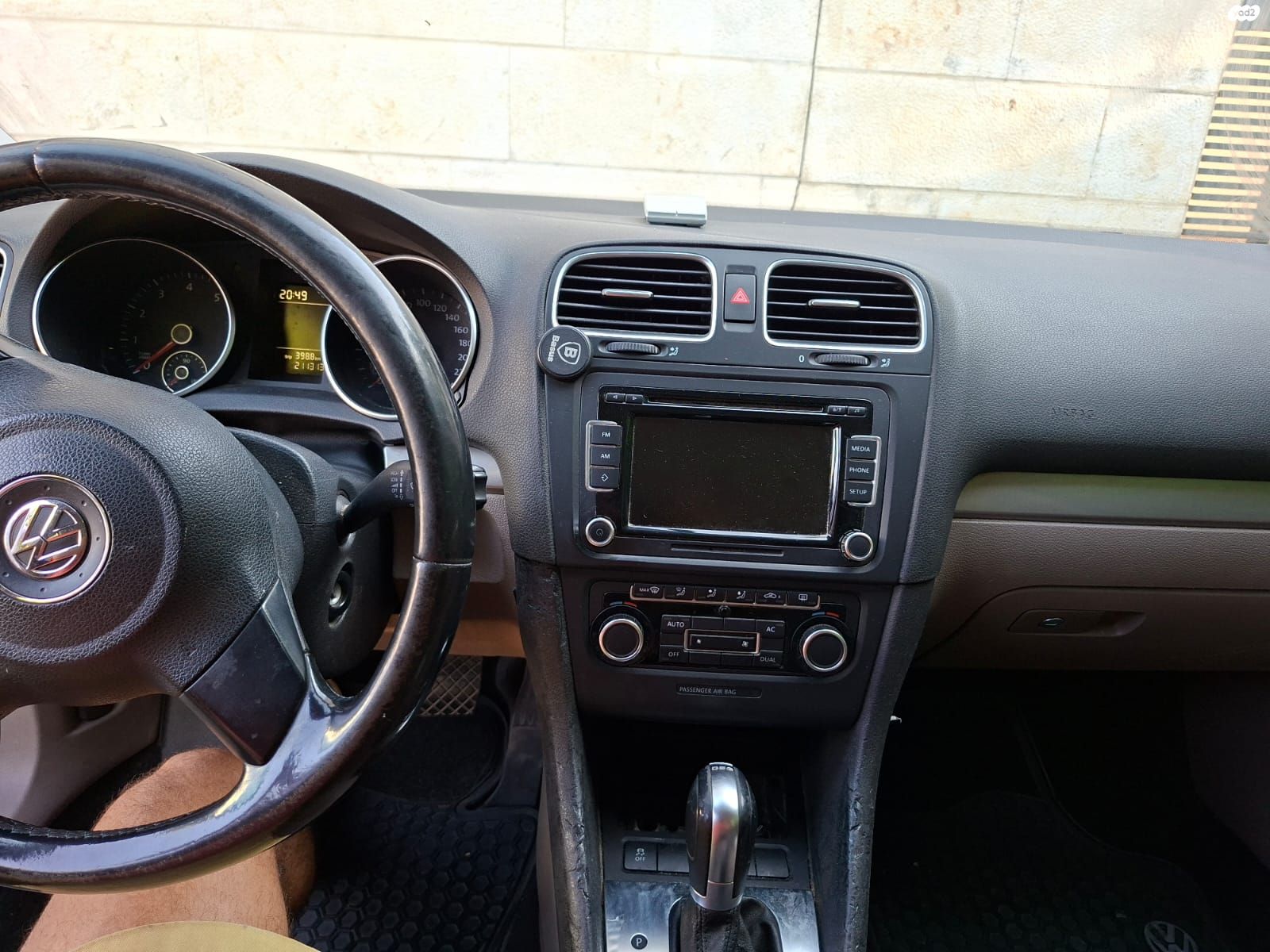 מודעת רכב פולקסווגן גולף