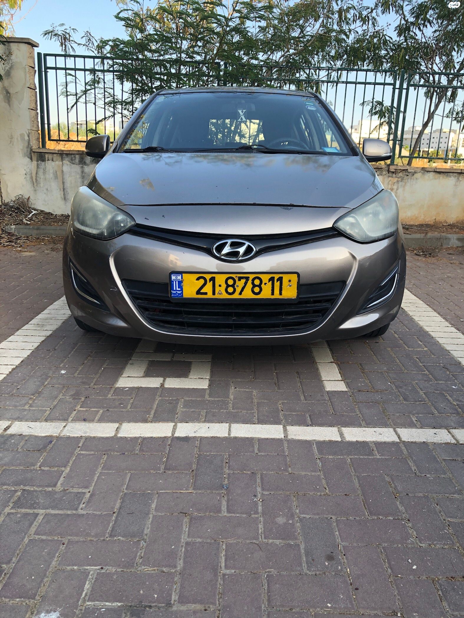 מודעת רכב יונדאי i20