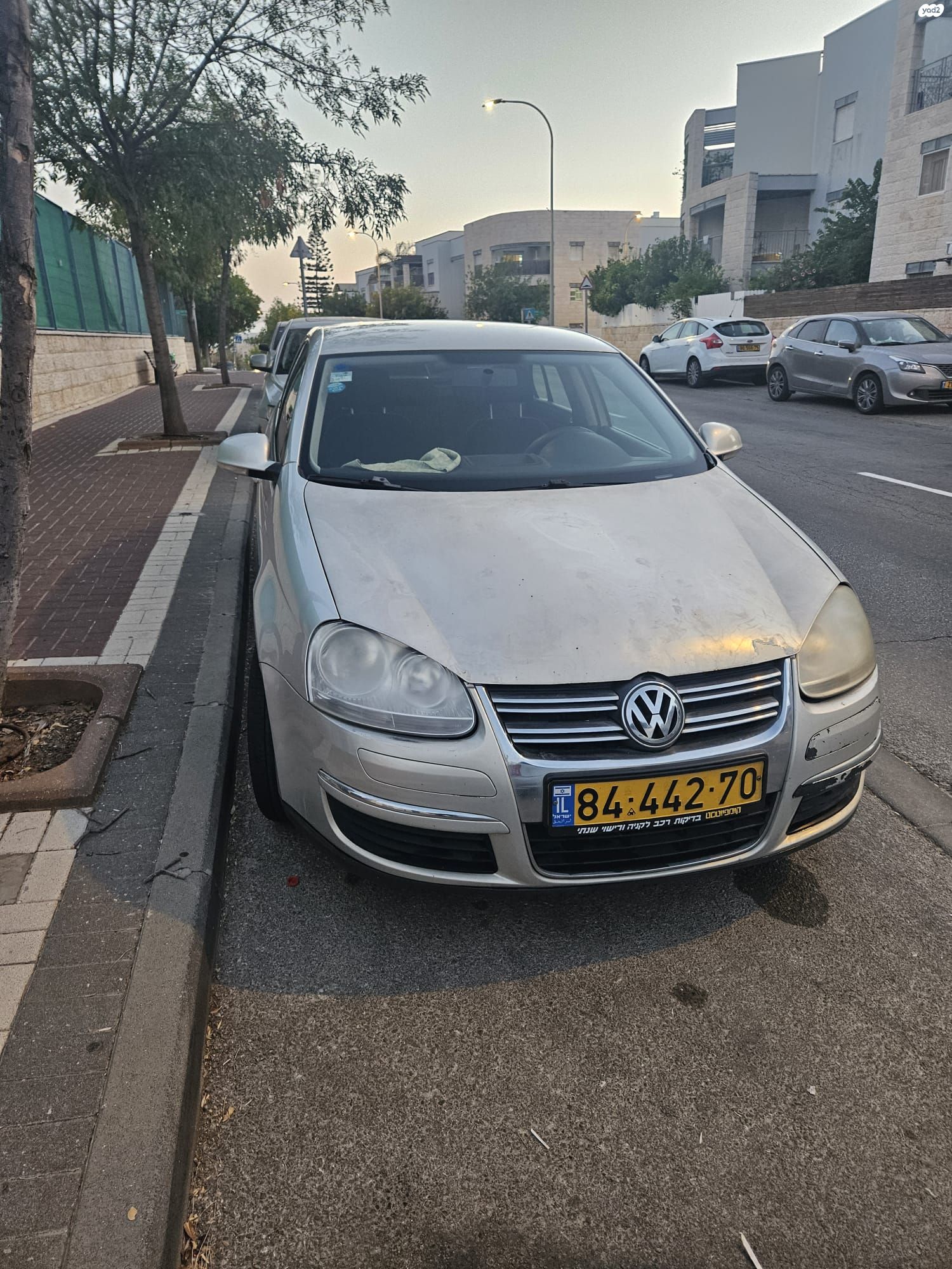 מודעת רכב פולקסווגן ג'טה 