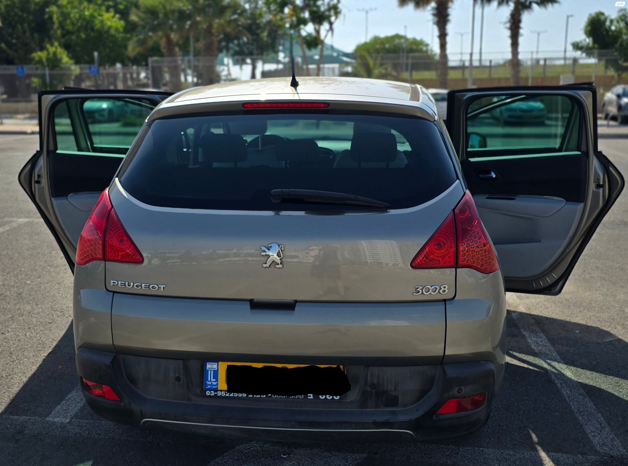 מודעת רכב פיג'ו 3008