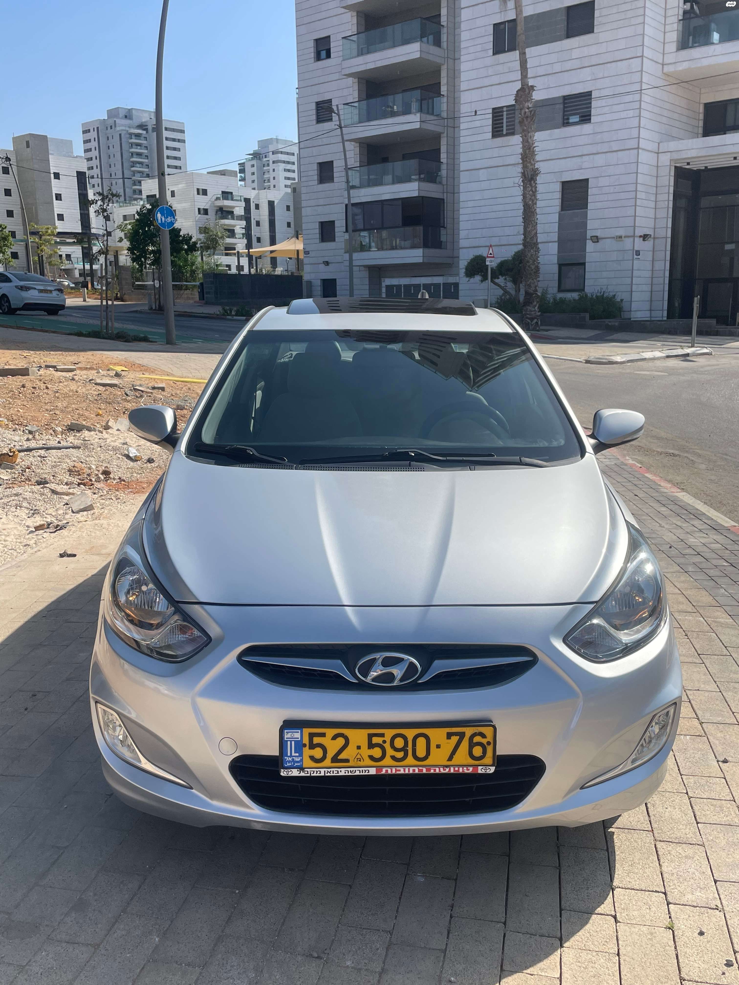 מודעת רכב יונדאי אקסנט i25