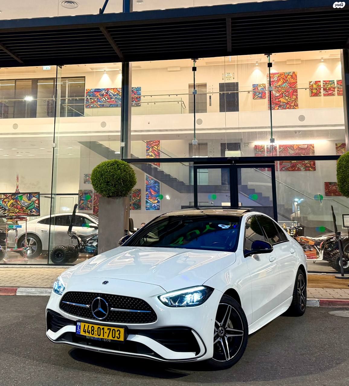 מודעת רכב מרצדס-בנץ C-class