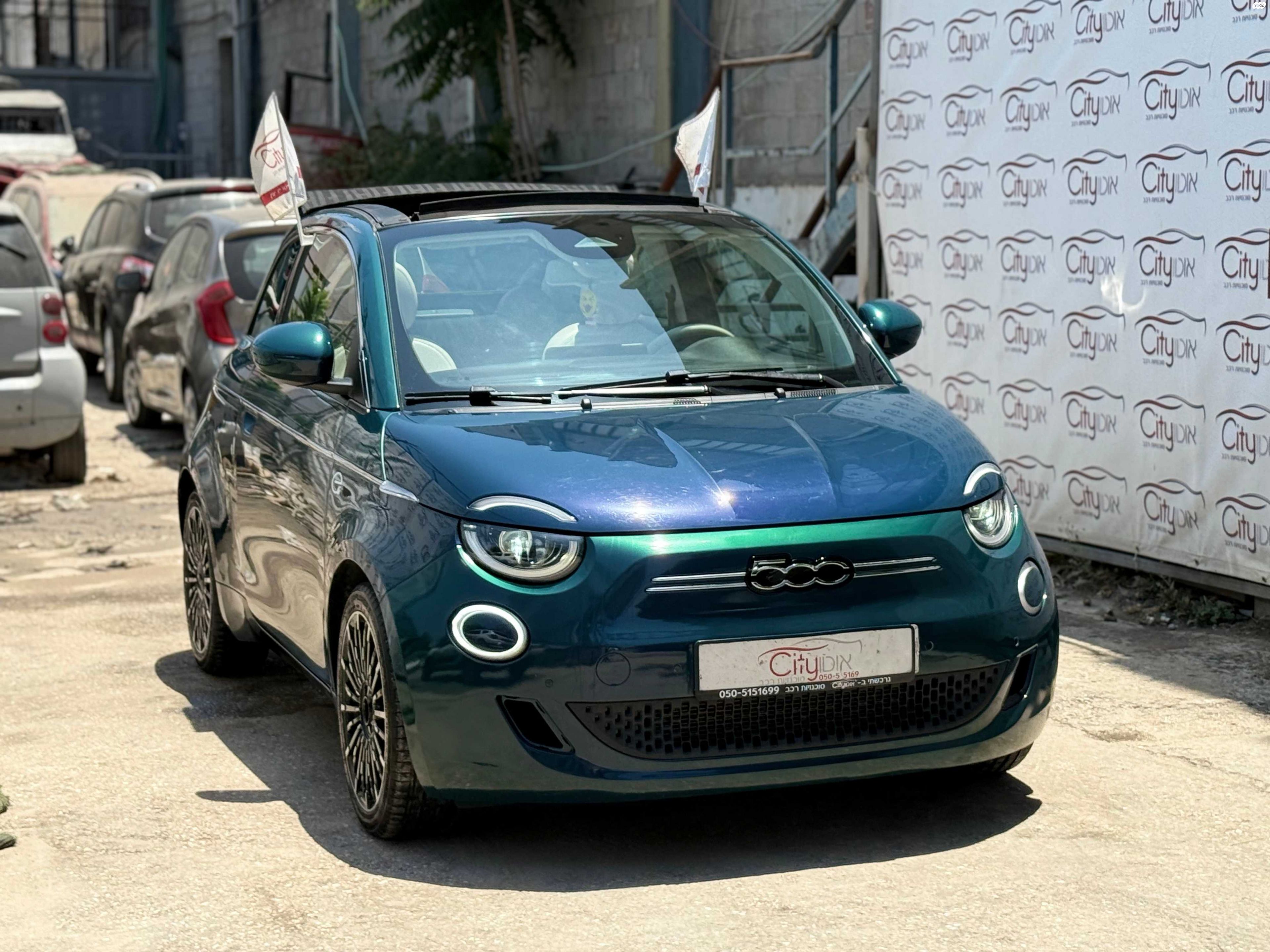 מודעת רכב פיאט 500