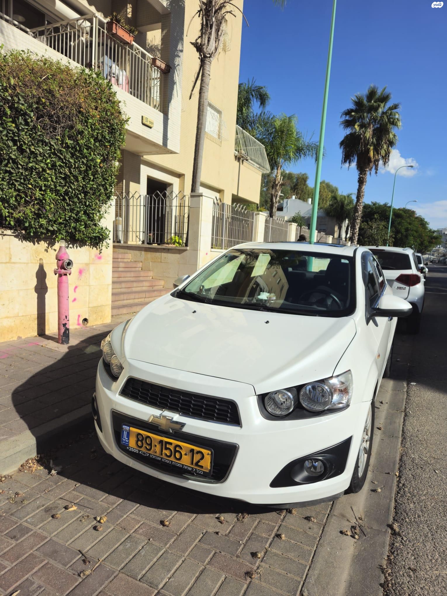 מודעת רכב שברולט סוניק