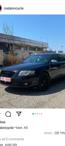מודעת רכב אאודי A6