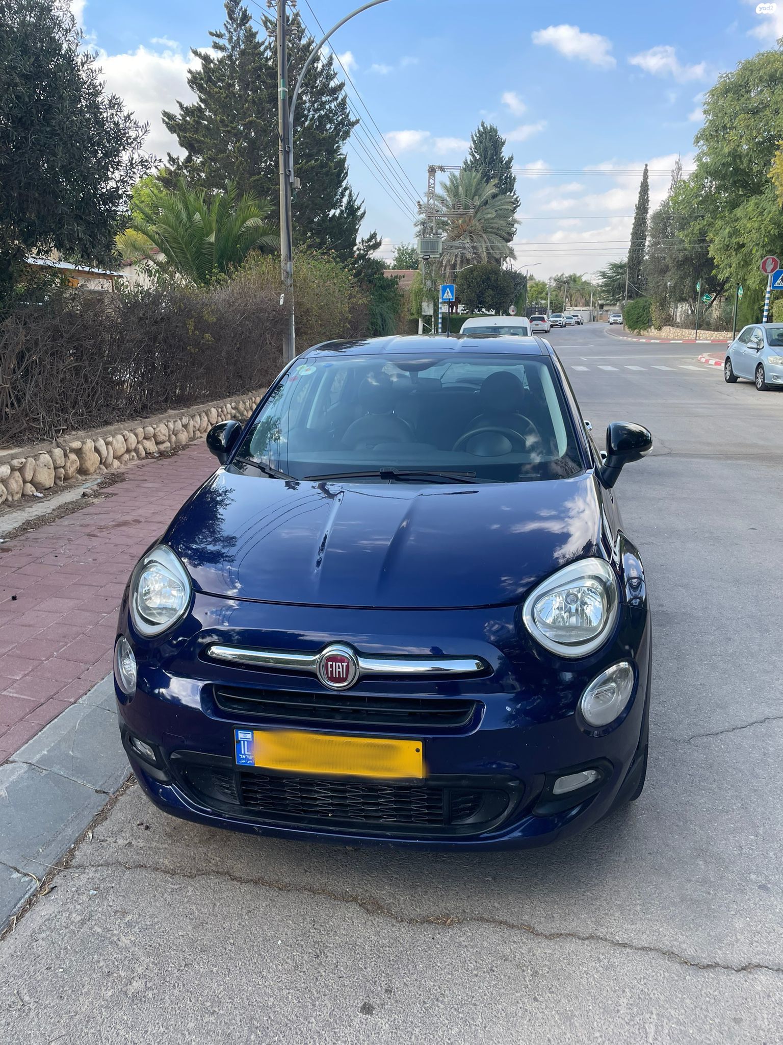 מודעת רכב פיאט 500X
