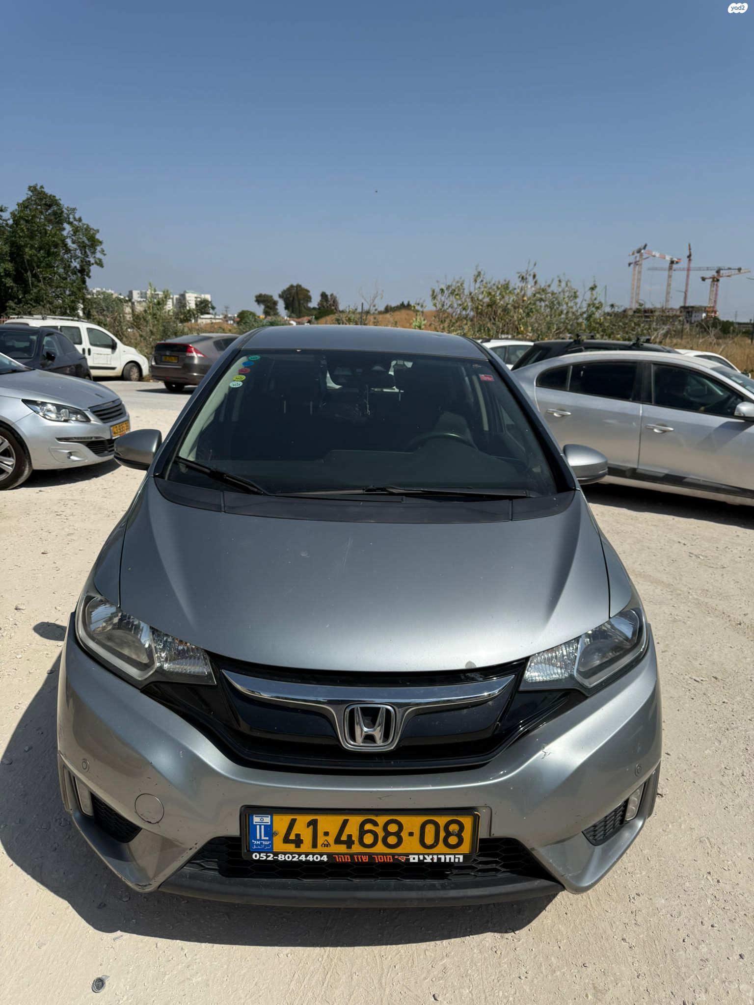 מודעת רכב הונדה ג'אז