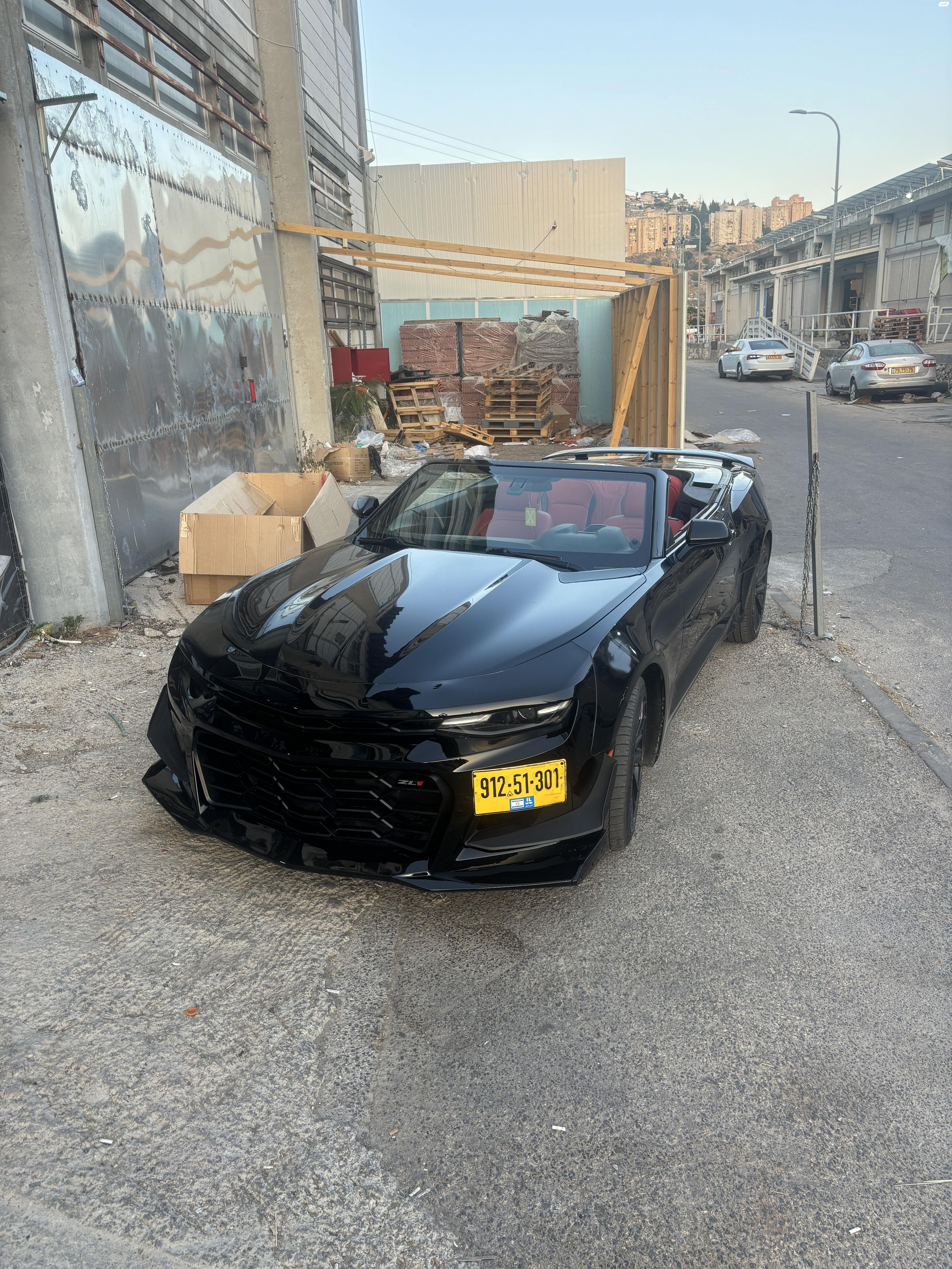 מודעת רכב שברולט קאמארו