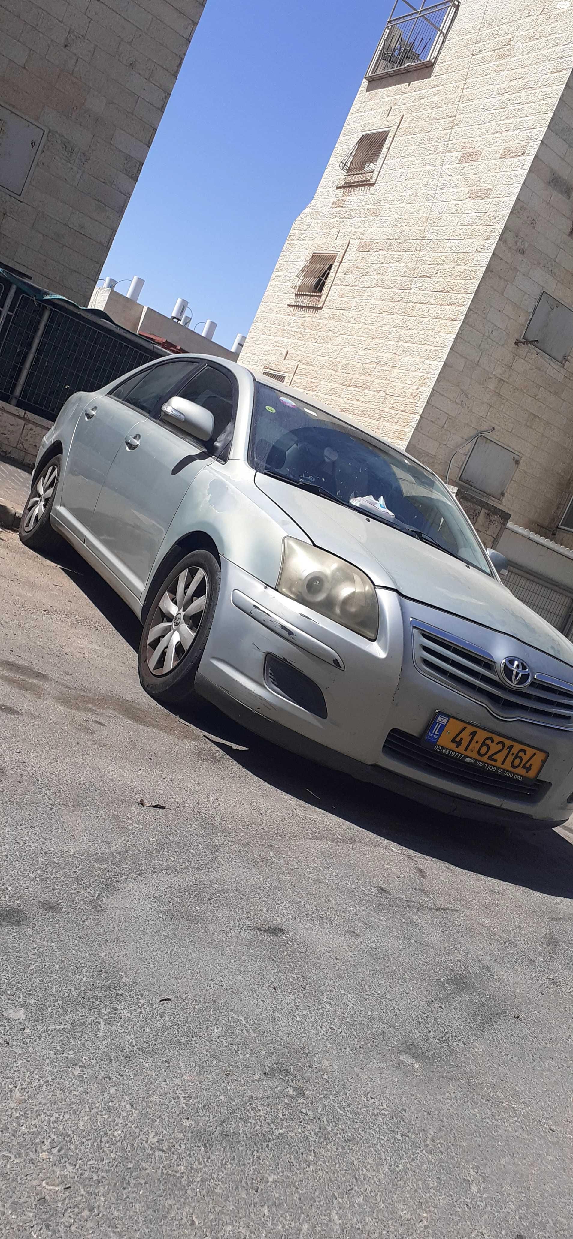 מודעת רכב טויוטה אוונסיס