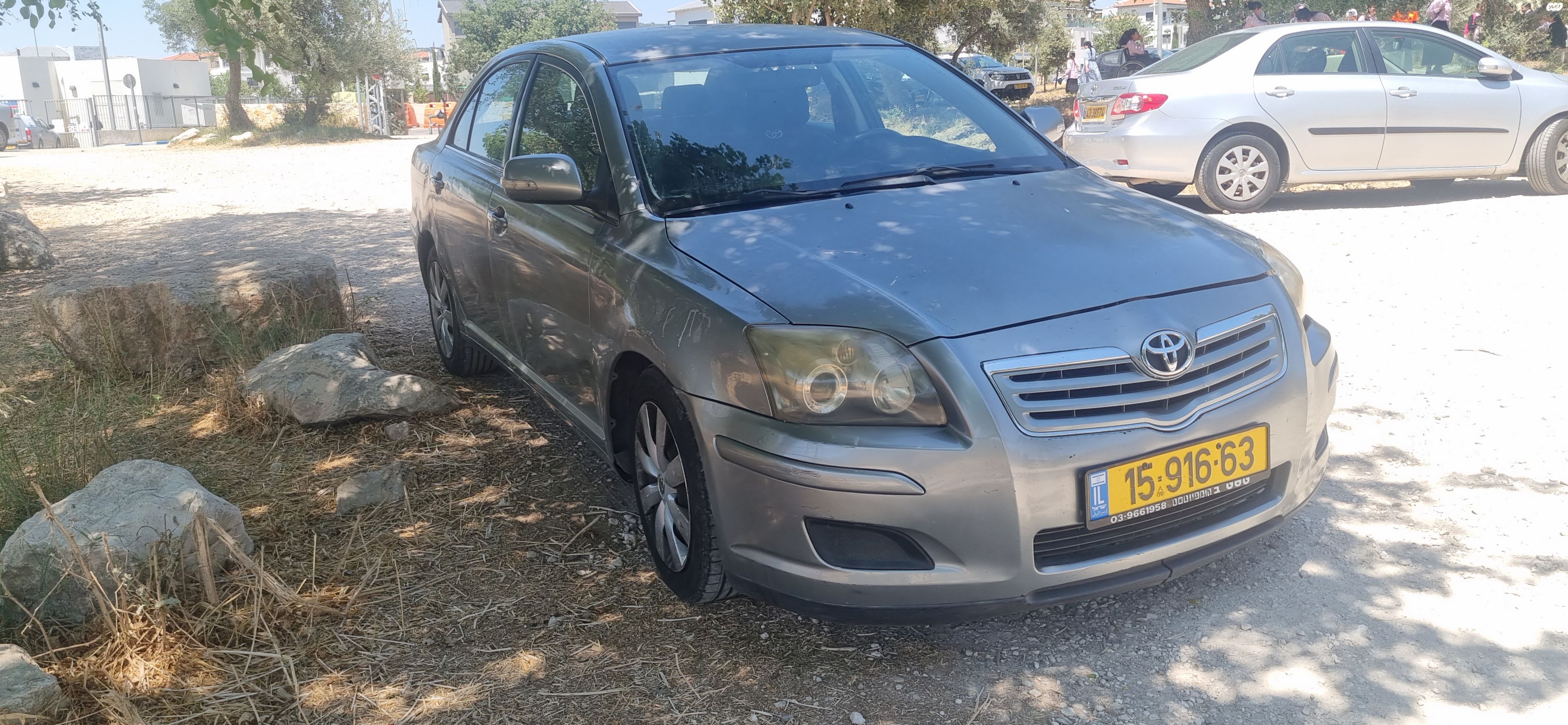 מודעת רכב טויוטה אוונסיס