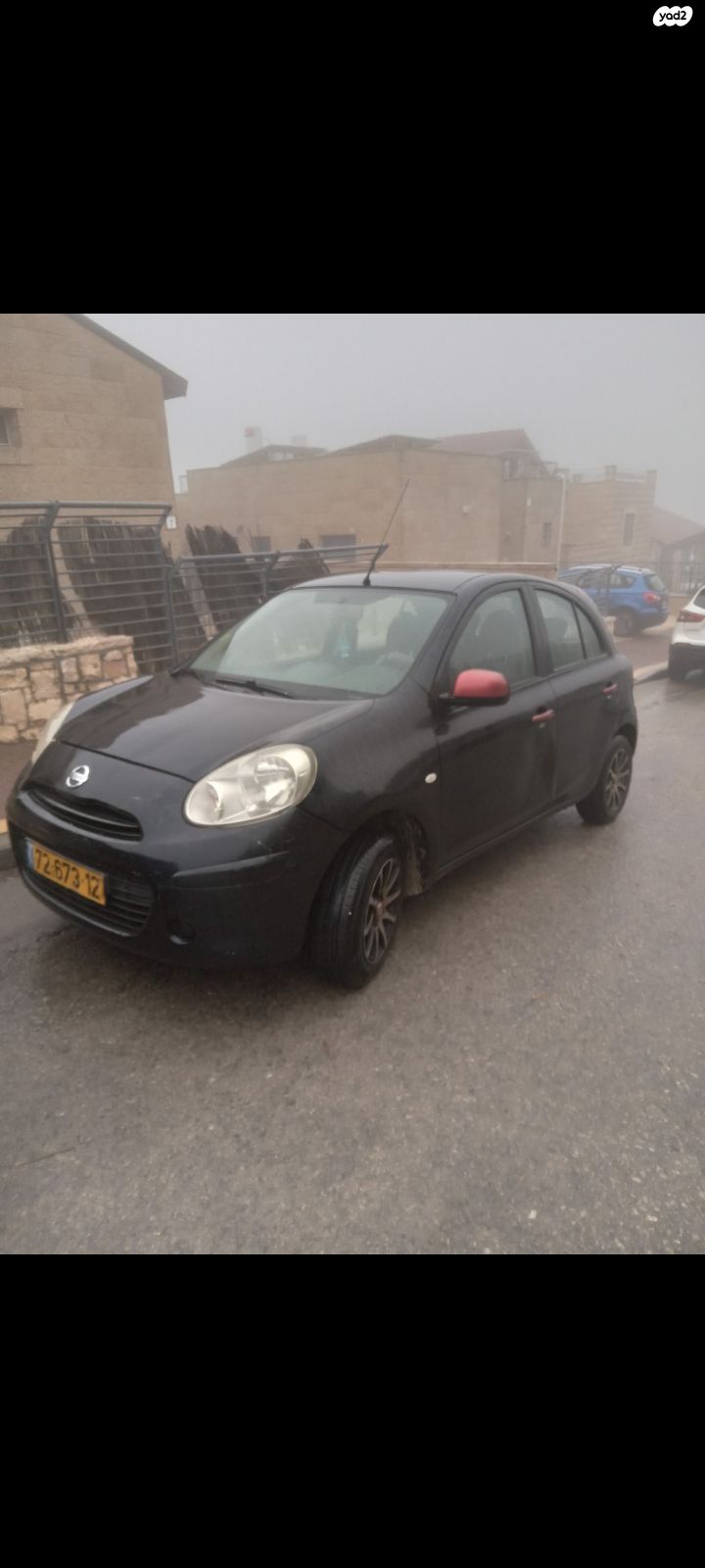 מודעת רכב ניסאן מיקרה