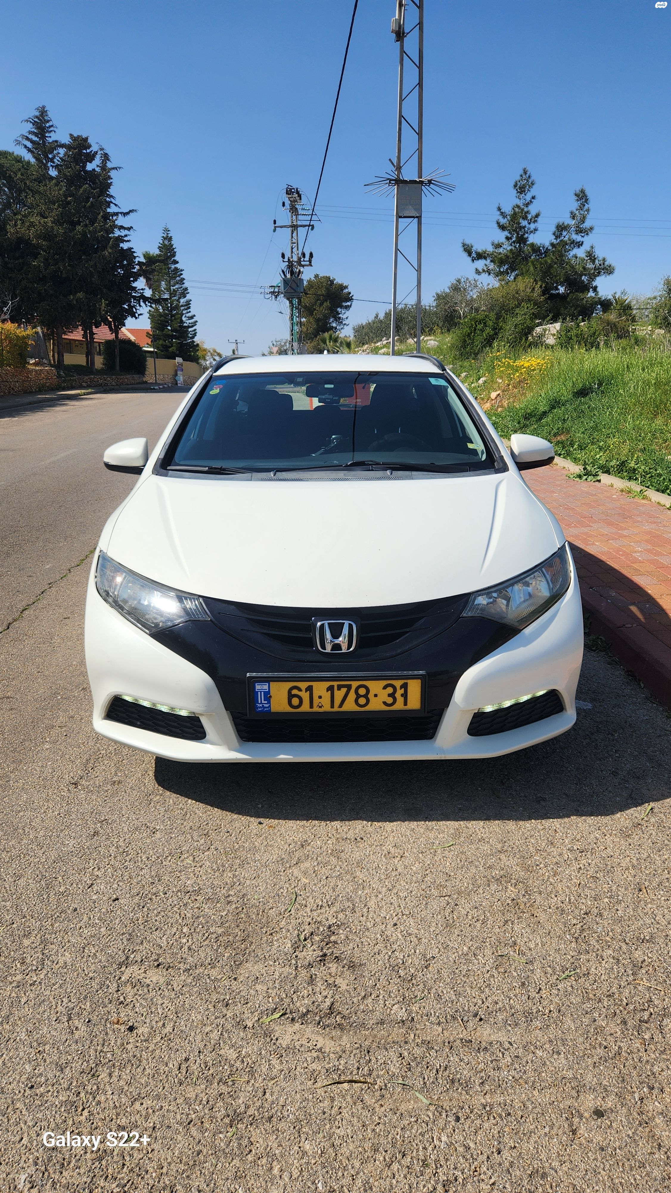 מודעת רכב הונדה סיוויק