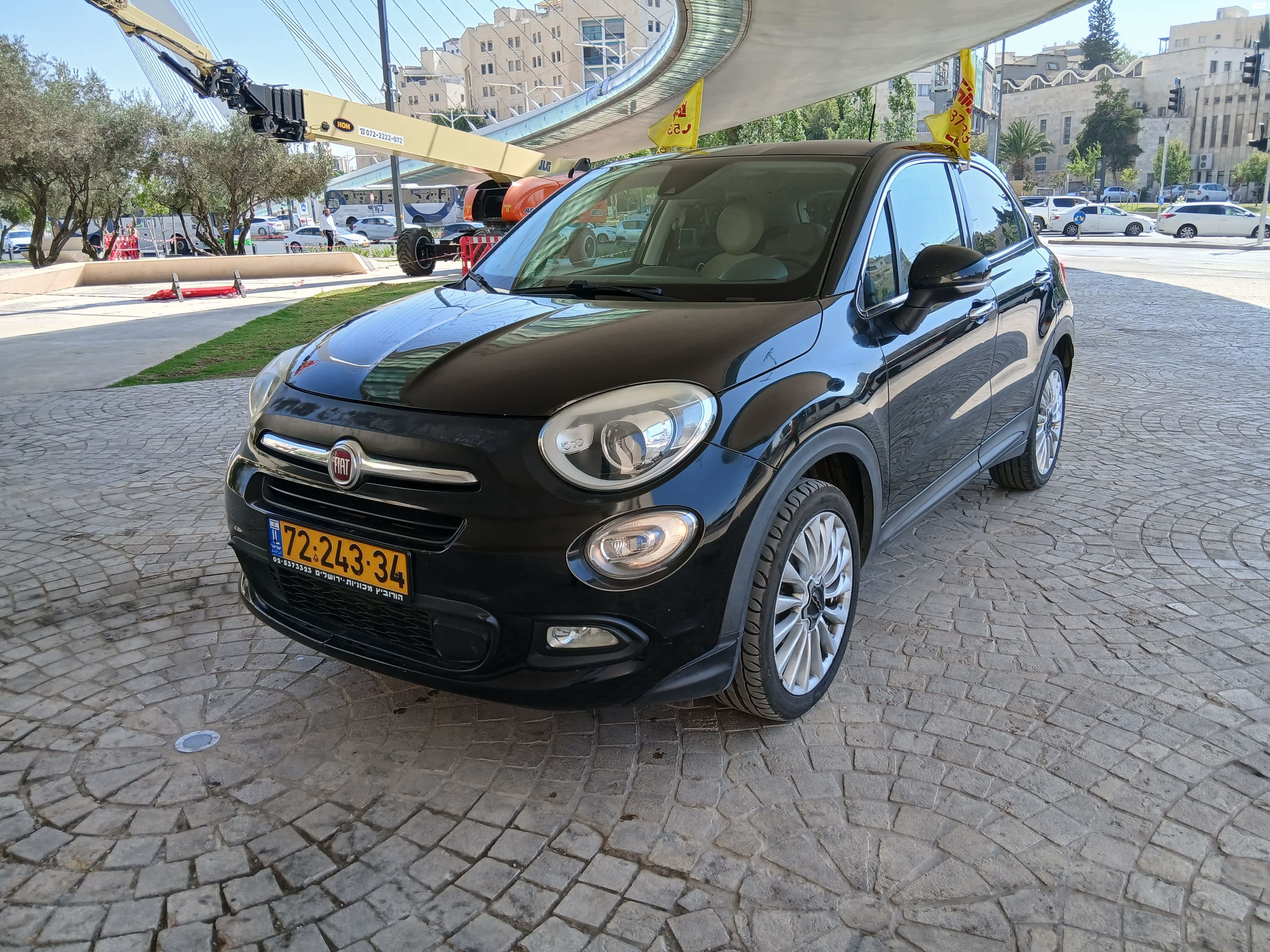מודעת רכב פיאט 500X
