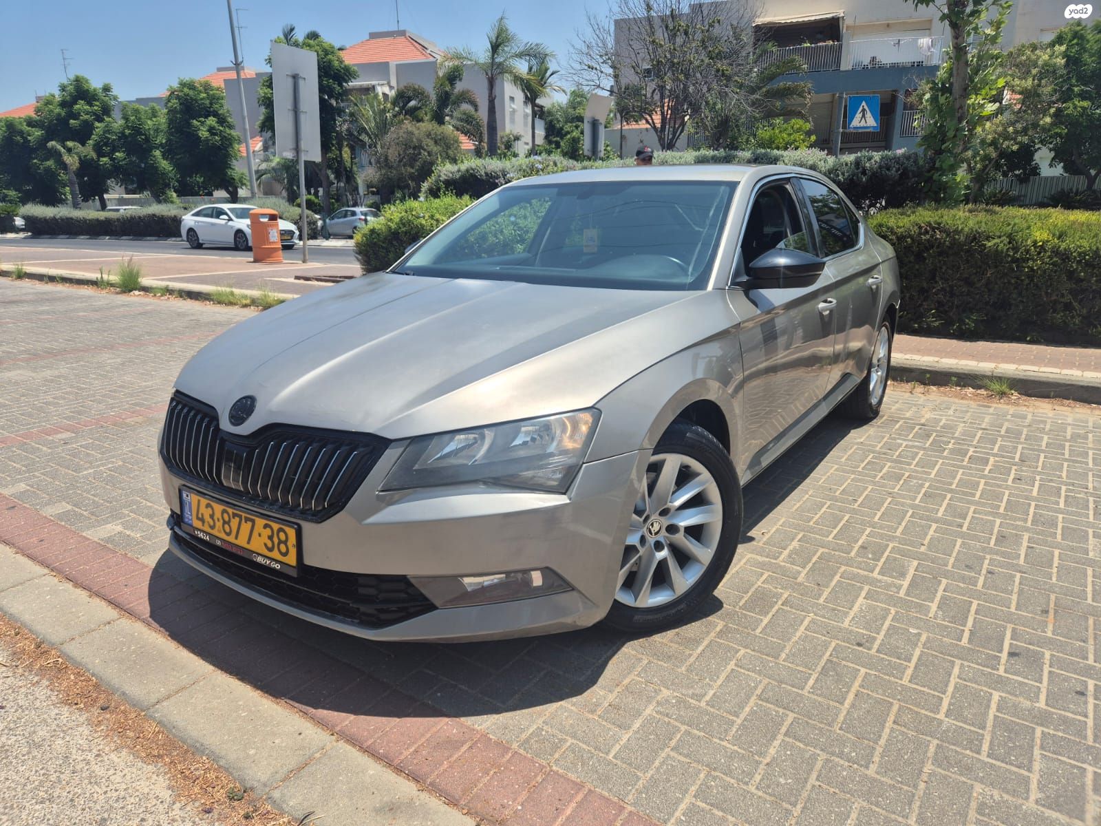 מודעת רכב סקודה סופרב
