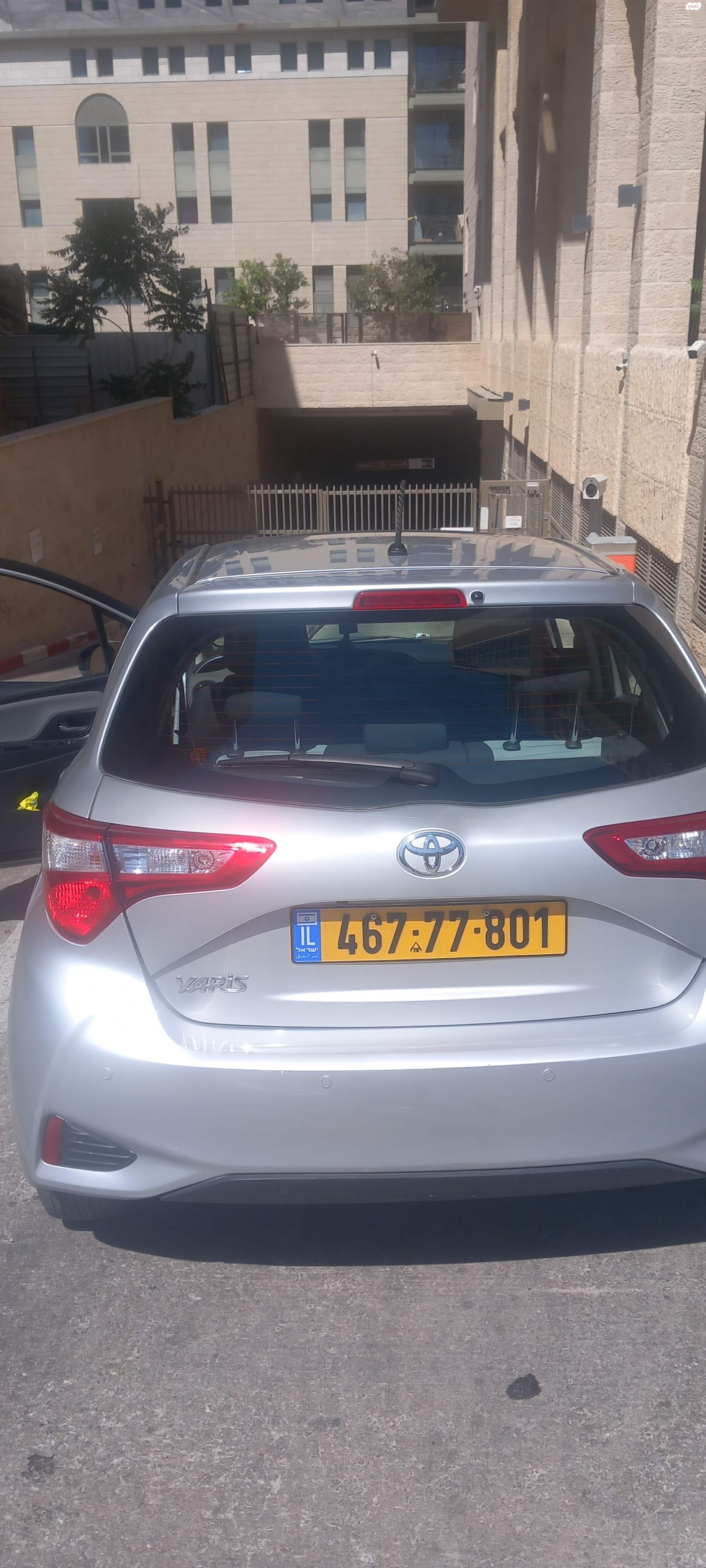 מודעת רכב טויוטה יאריס